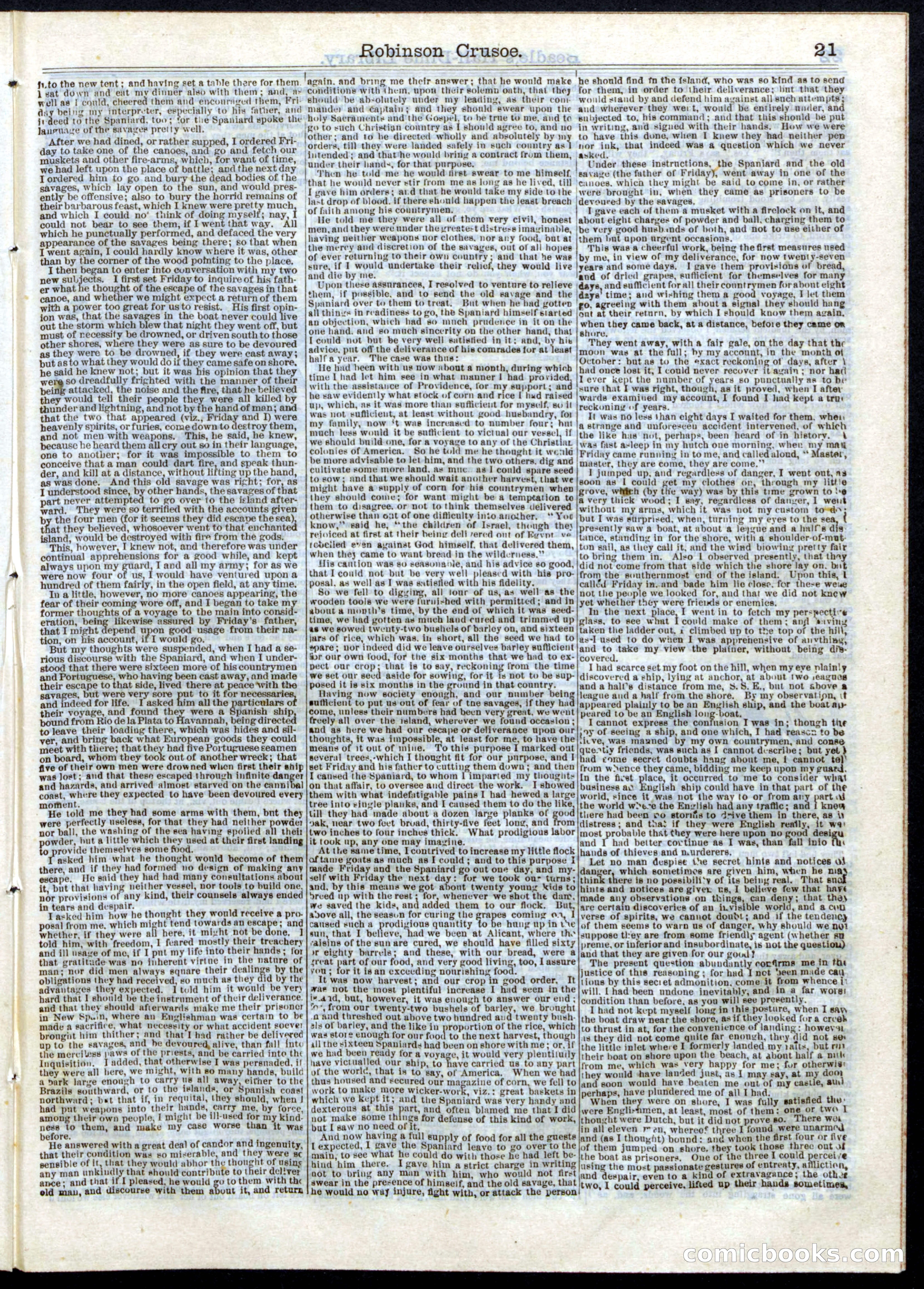 Beadle's Half Dime Library, No. 16 — page 21 of 32