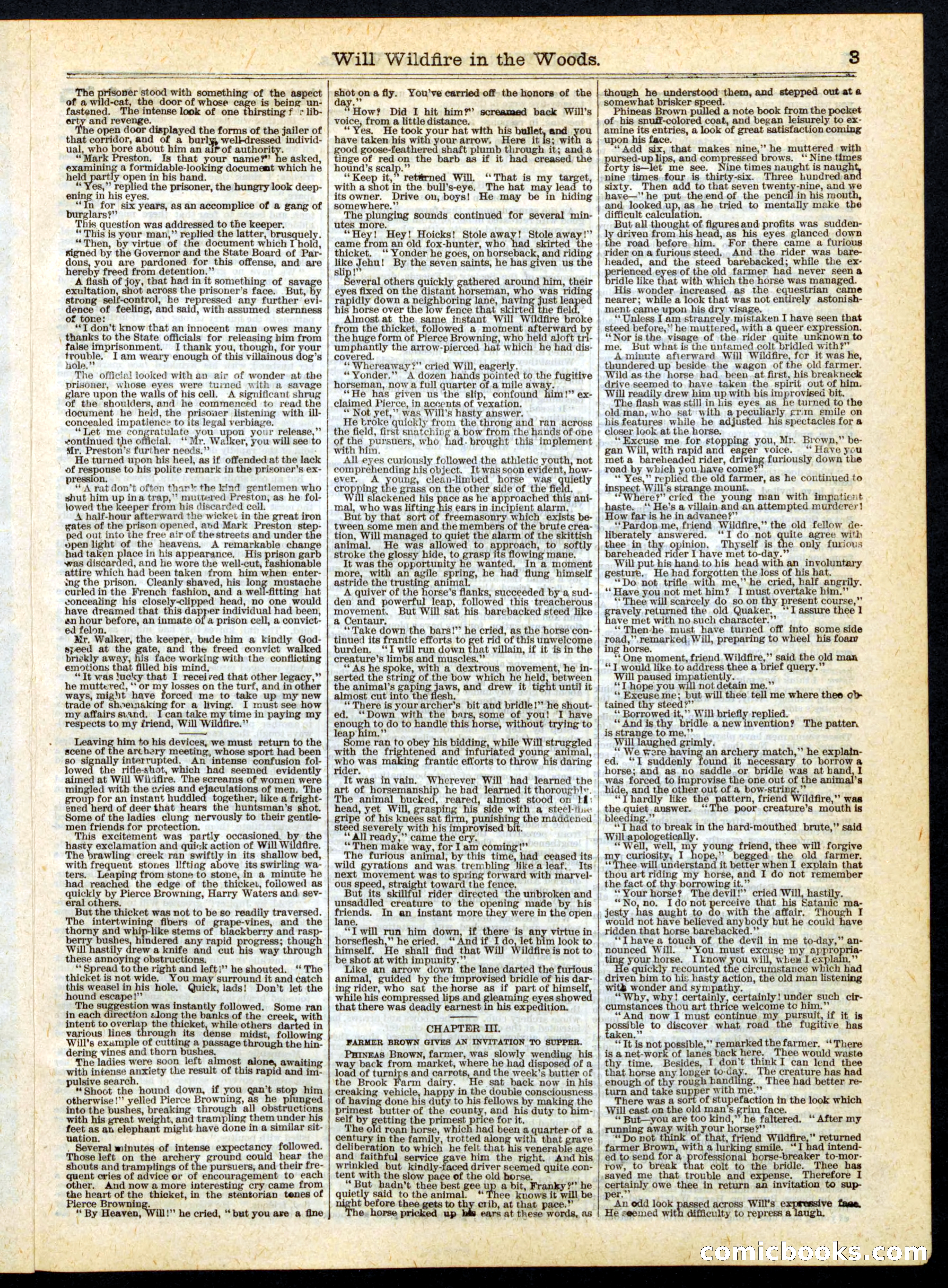 Beadle's Half Dime Library No. 162 — page 3 of 16