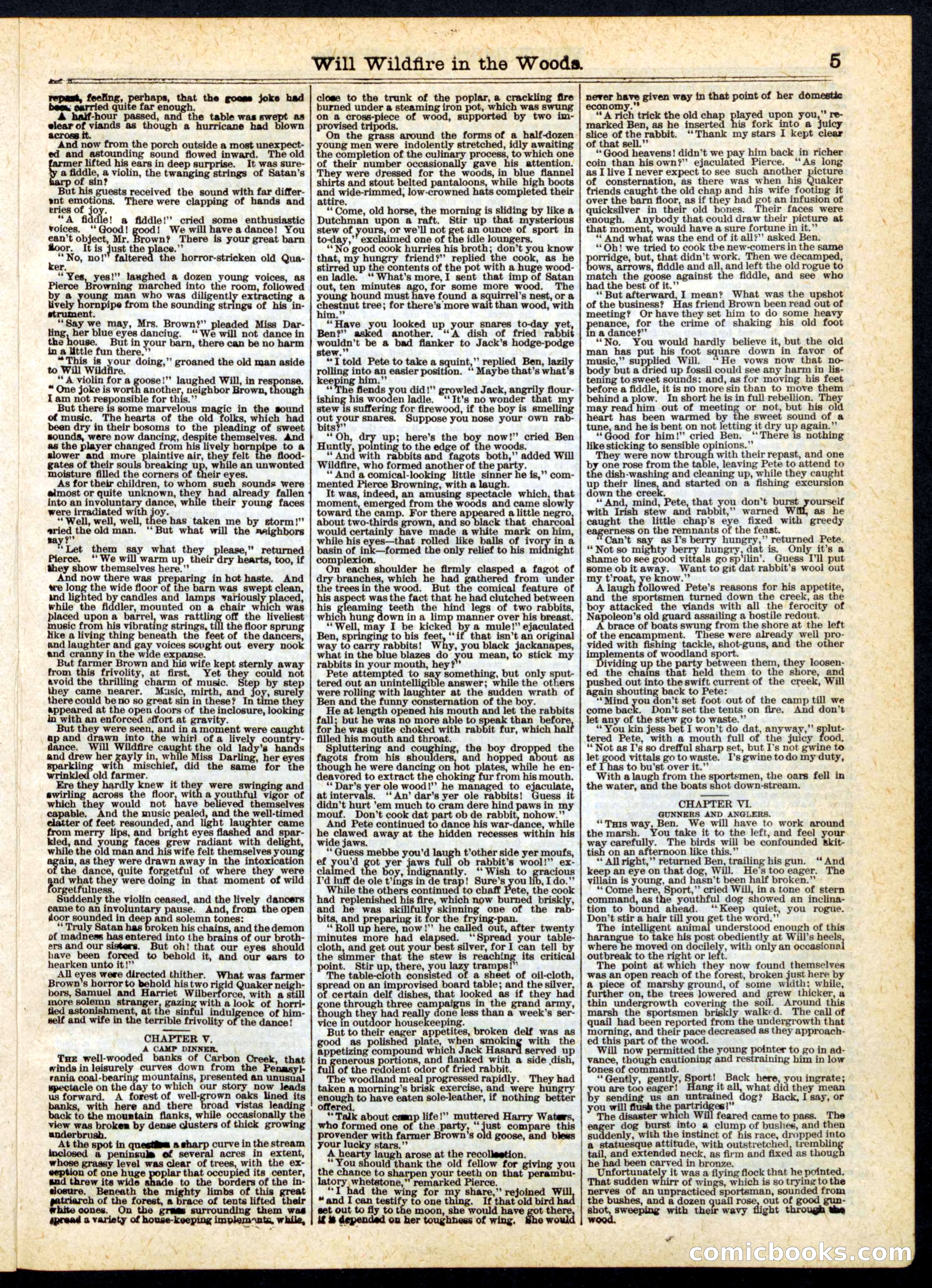 Beadle's Half Dime Library No. 162 — page 5 of 16