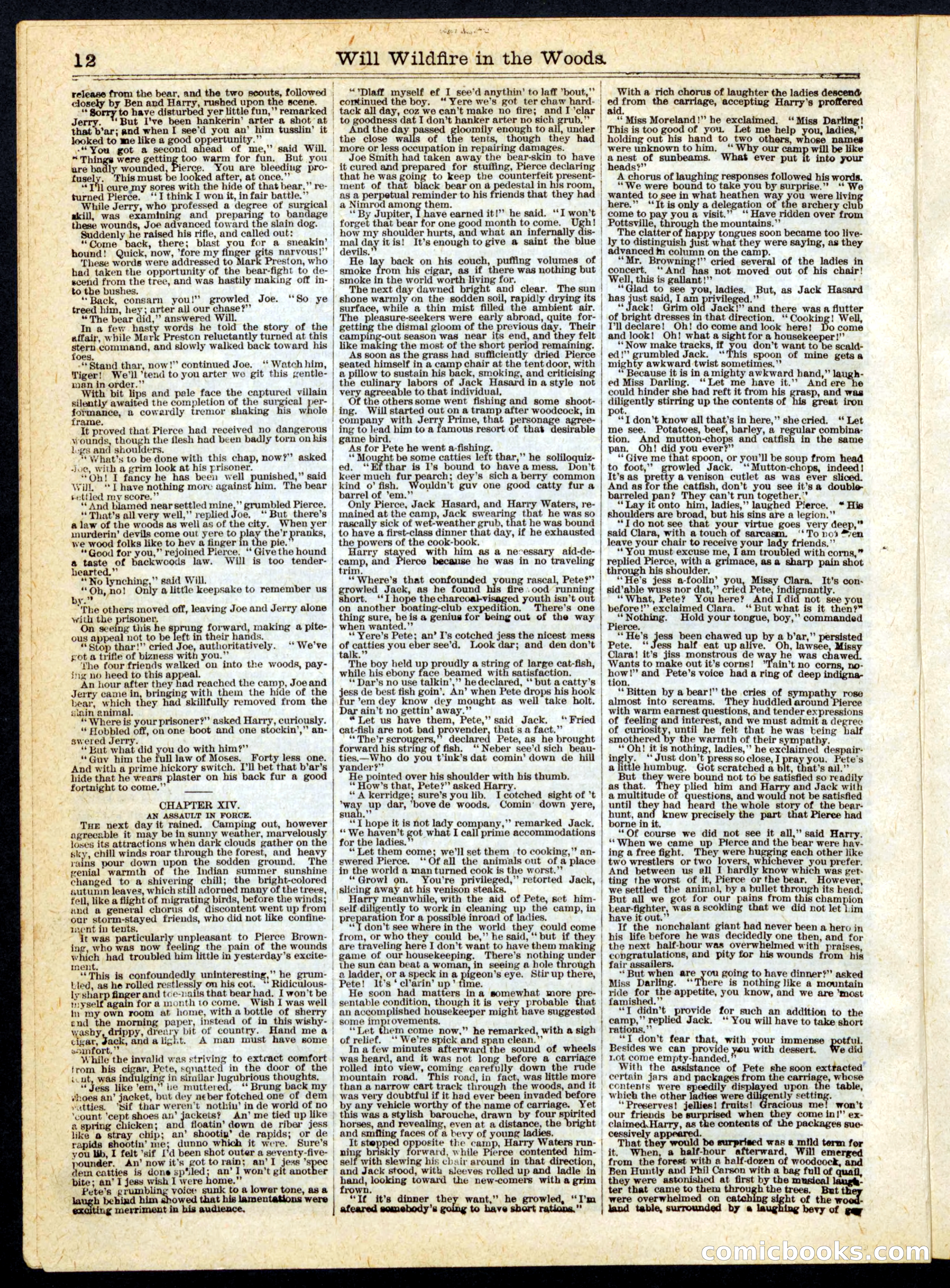 Beadle's Half Dime Library No. 162 — page 12 of 16