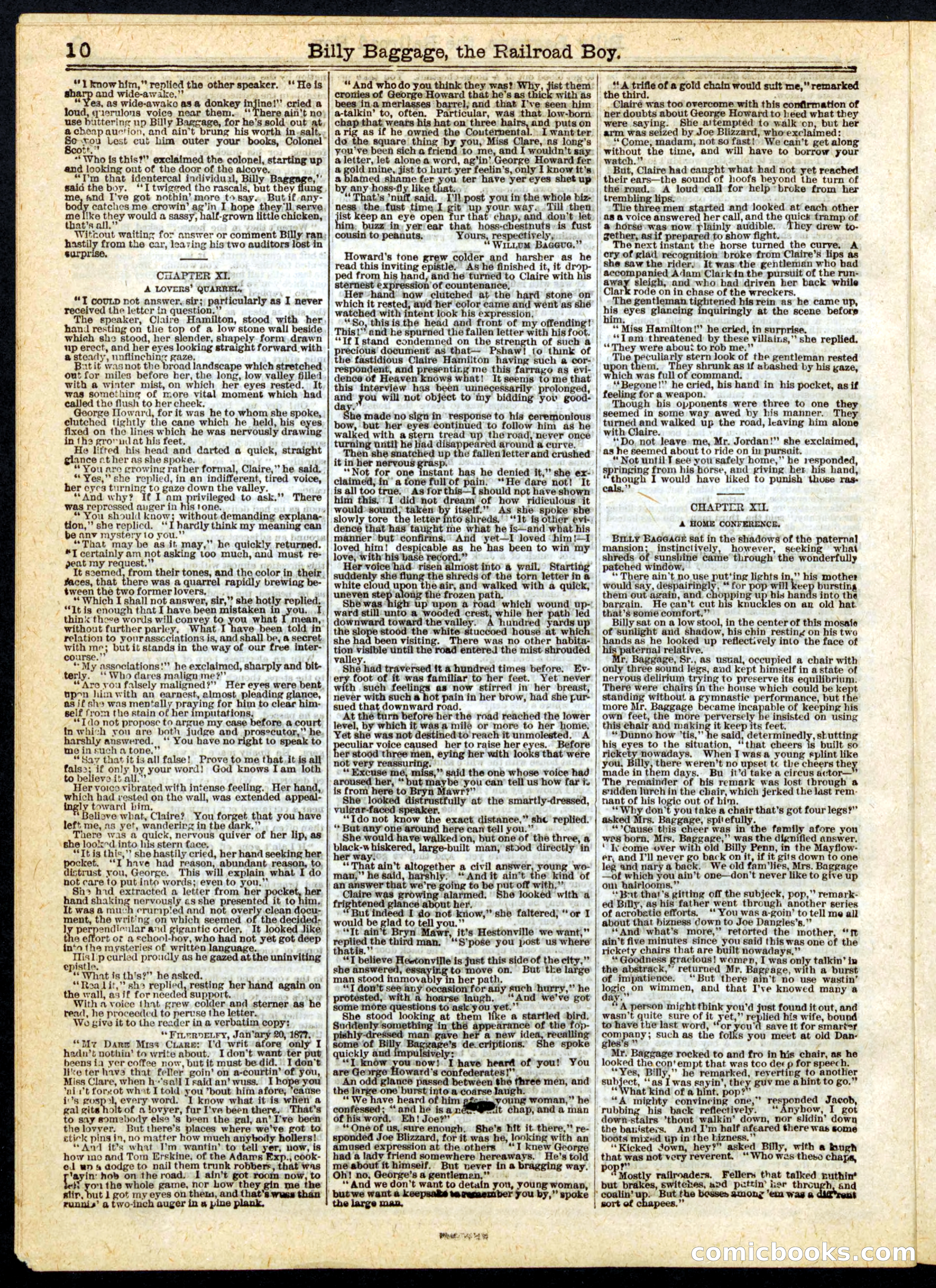 Beadle's Half Dime Library No. 165 — page 10 of 24