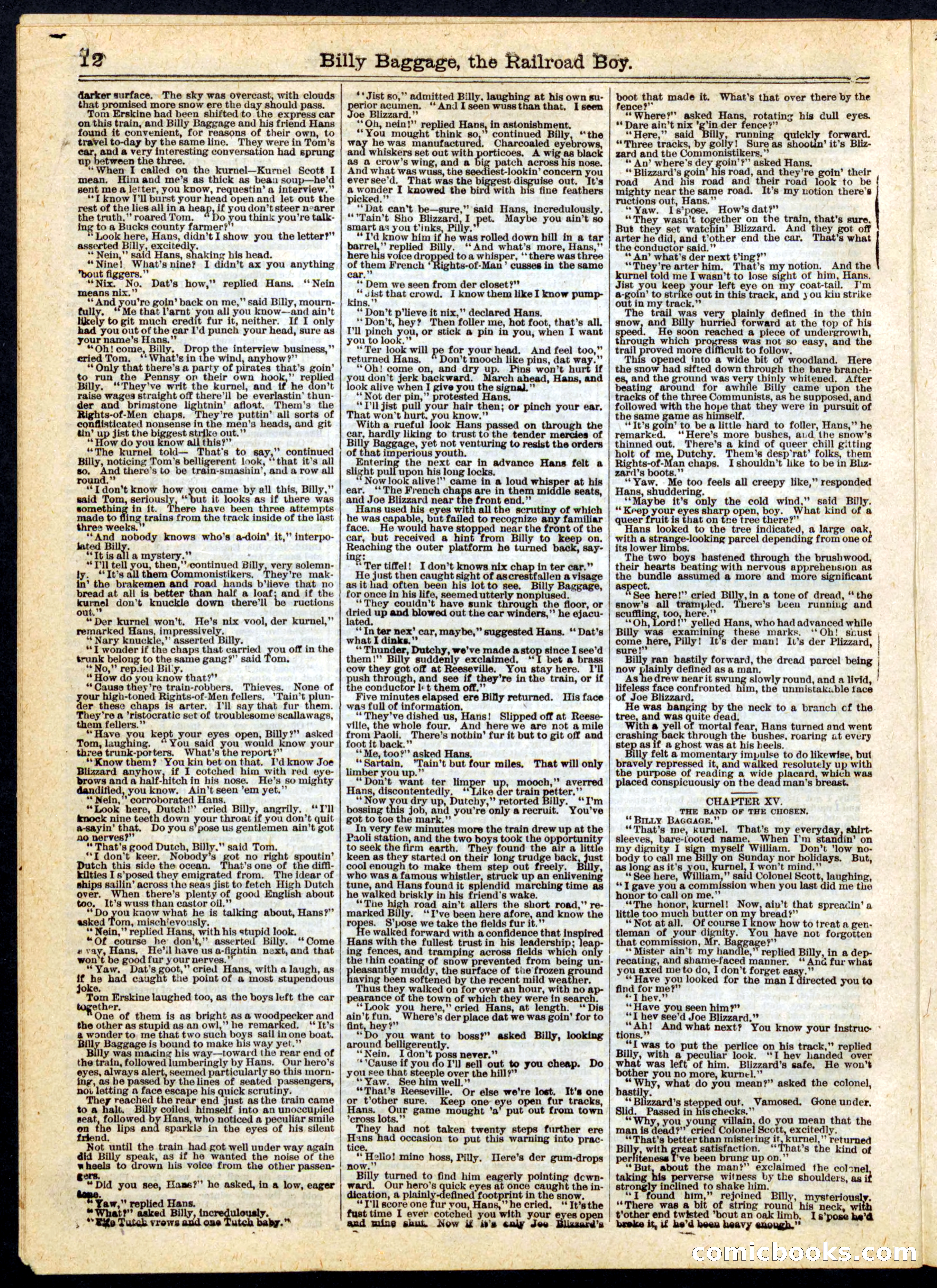 Beadle's Half Dime Library No. 165 — page 12 of 24