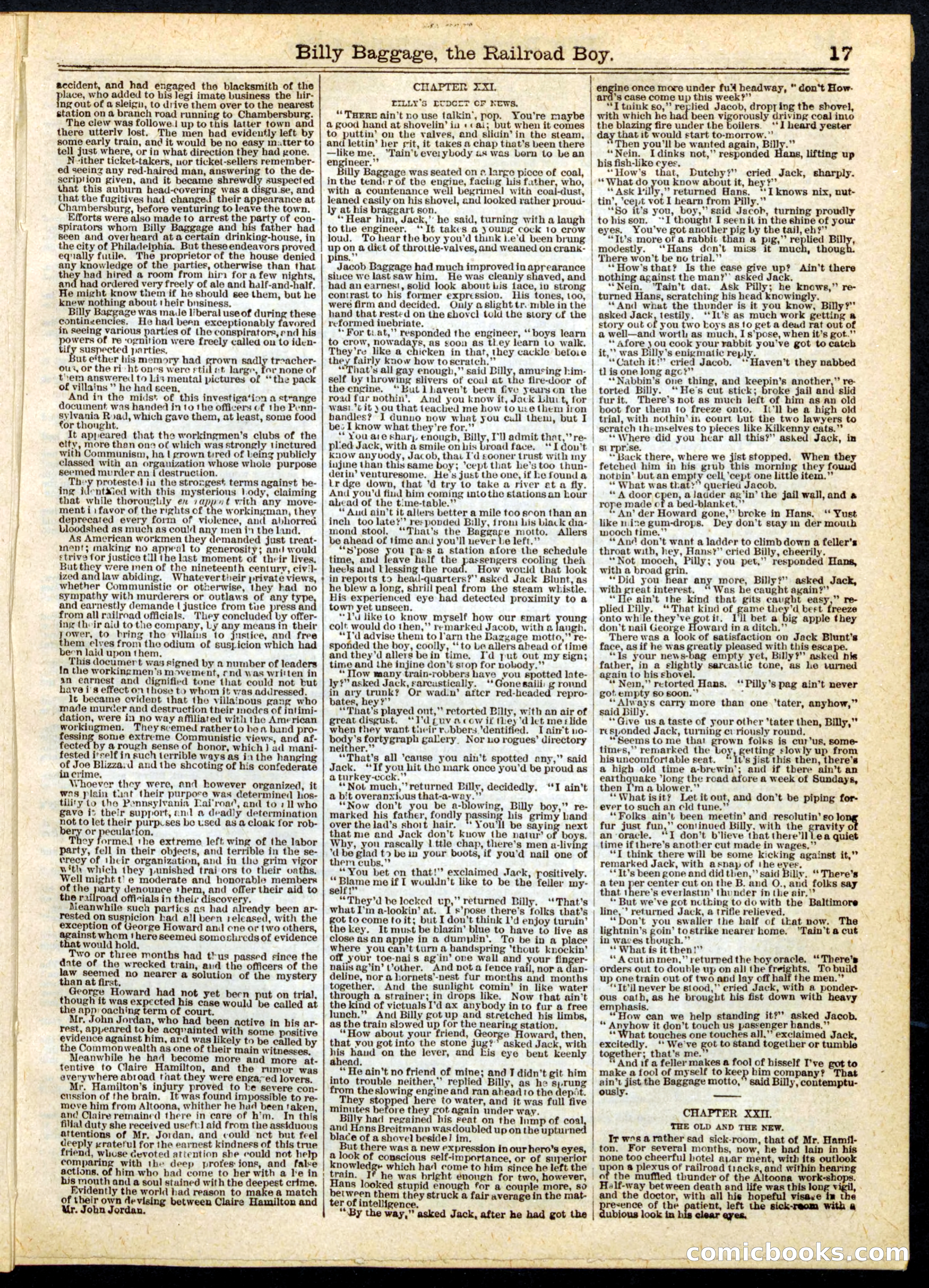 Beadle's Half Dime Library No. 165 — page 17 of 24