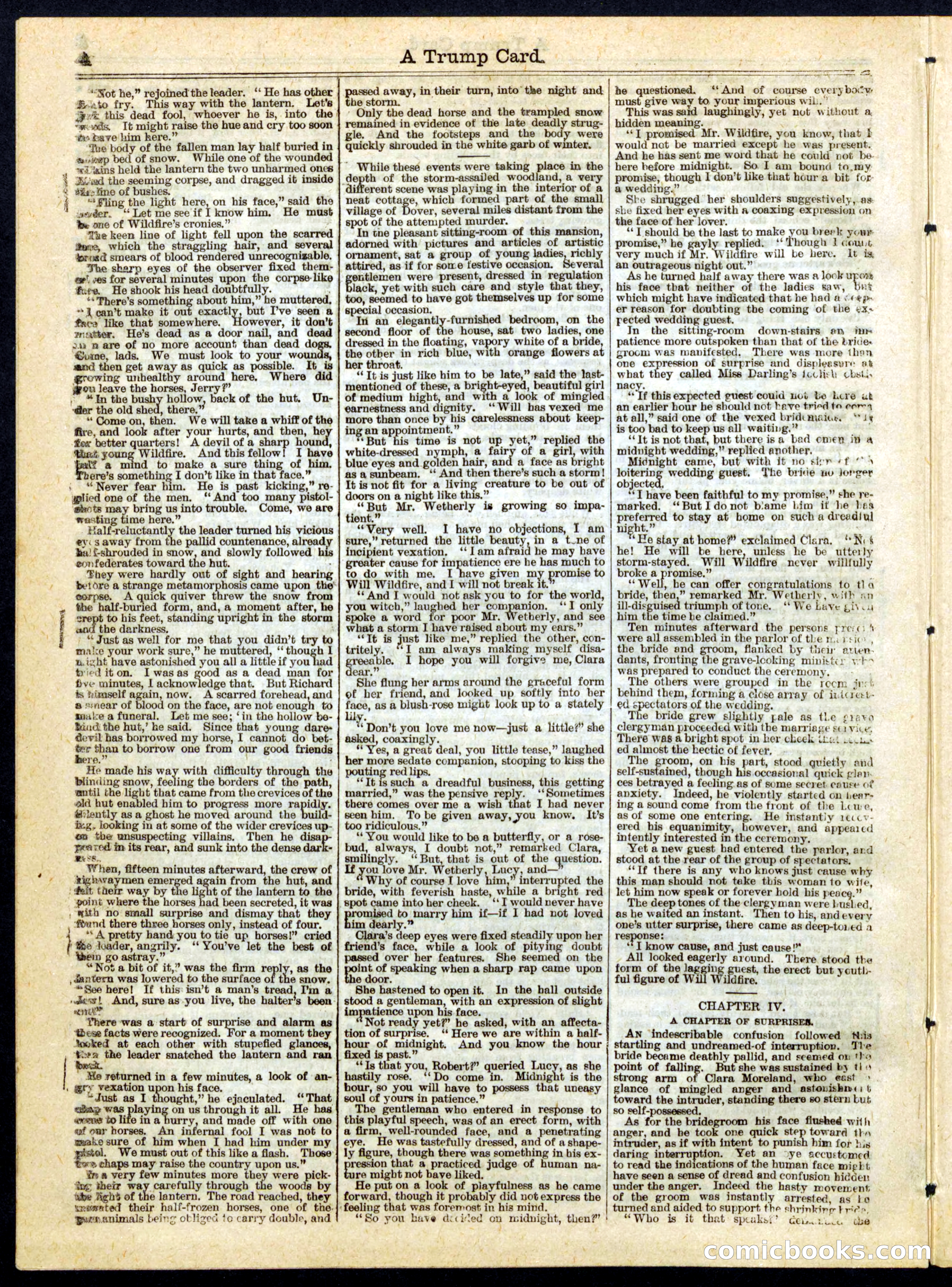 Beadle's Half Dime Library No. 170 — page 4 of 16