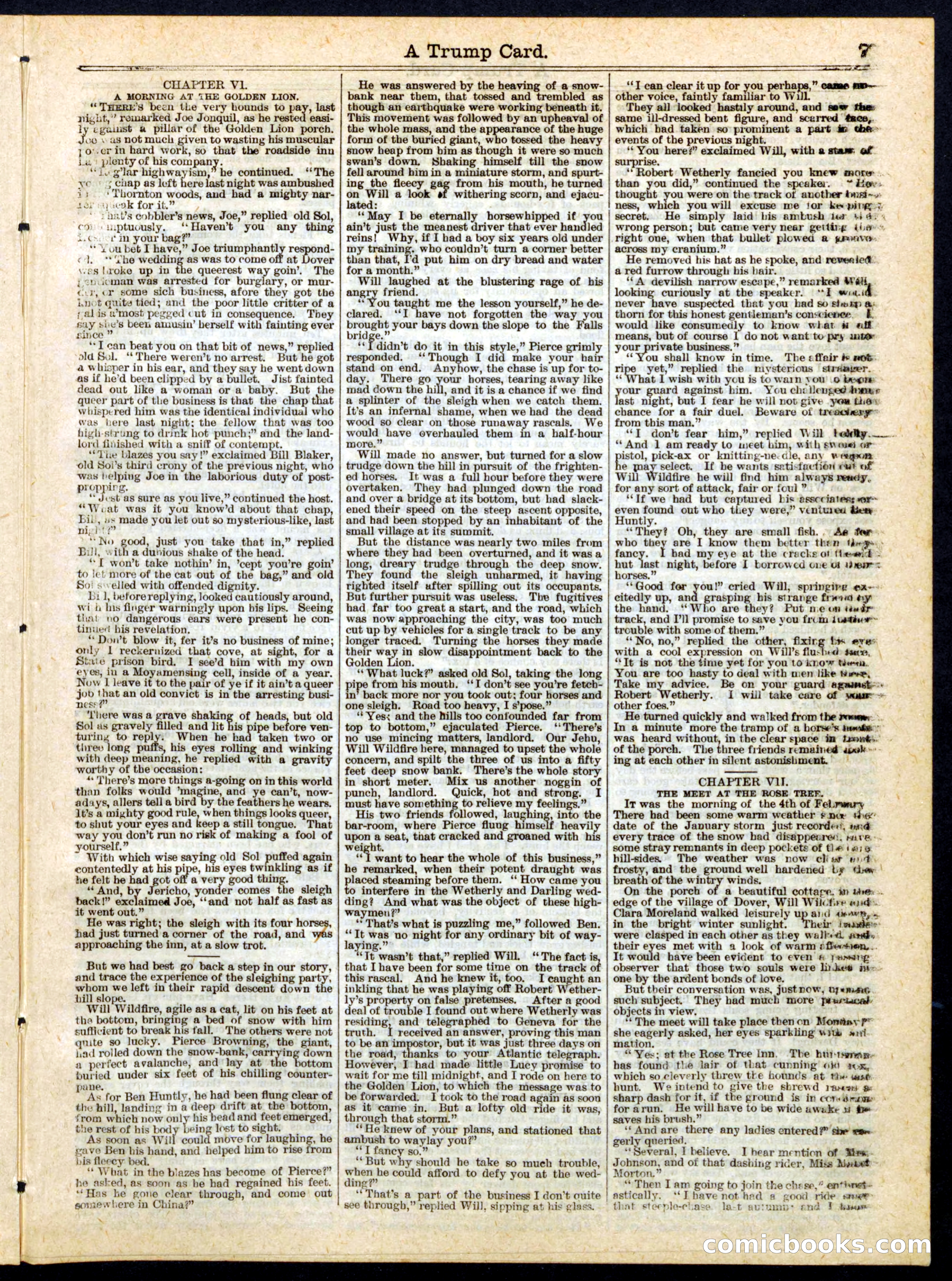 Beadle's Half Dime Library No. 170 — page 7 of 16