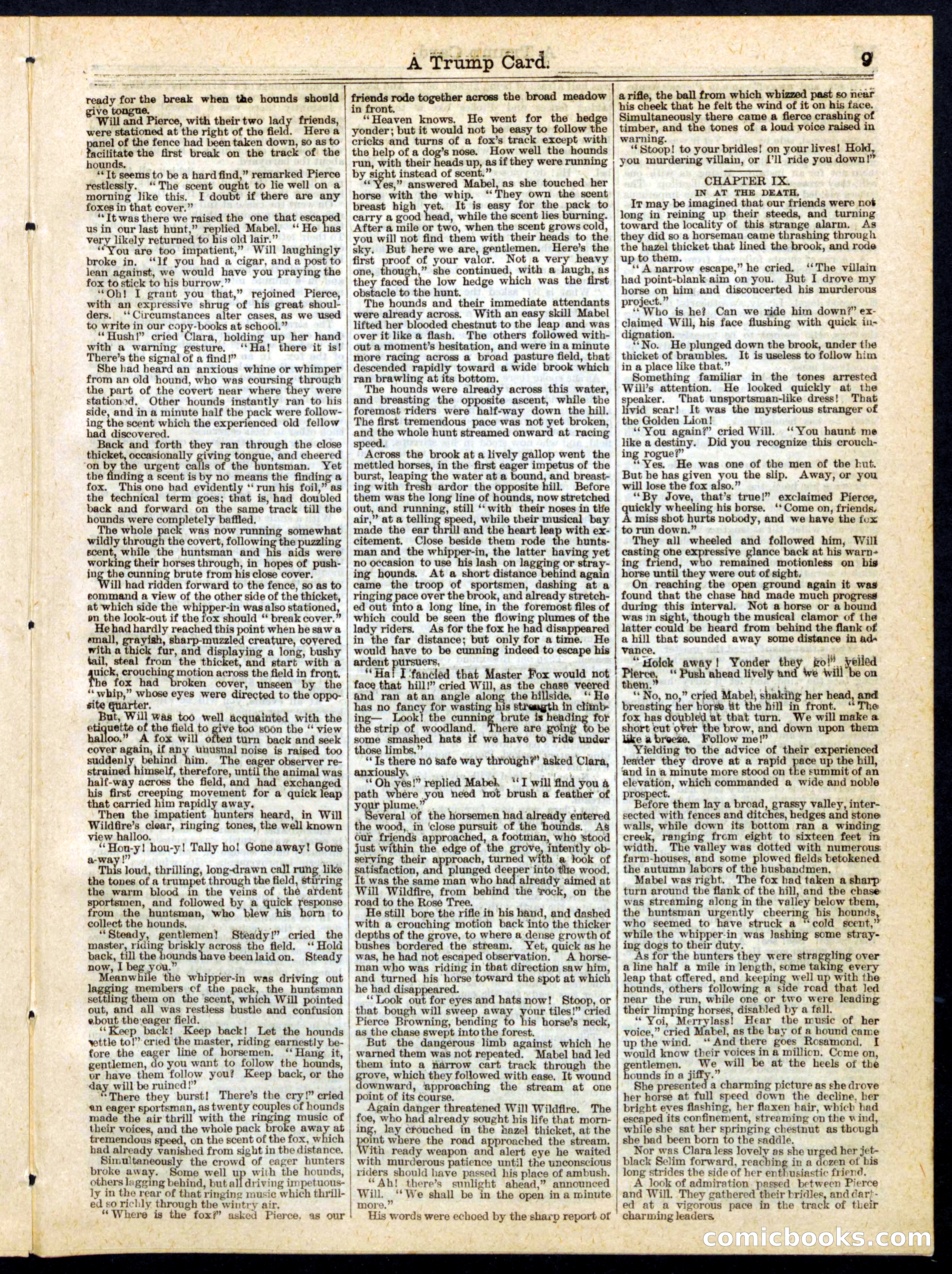 Beadle's Half Dime Library No. 170 — page 9 of 16