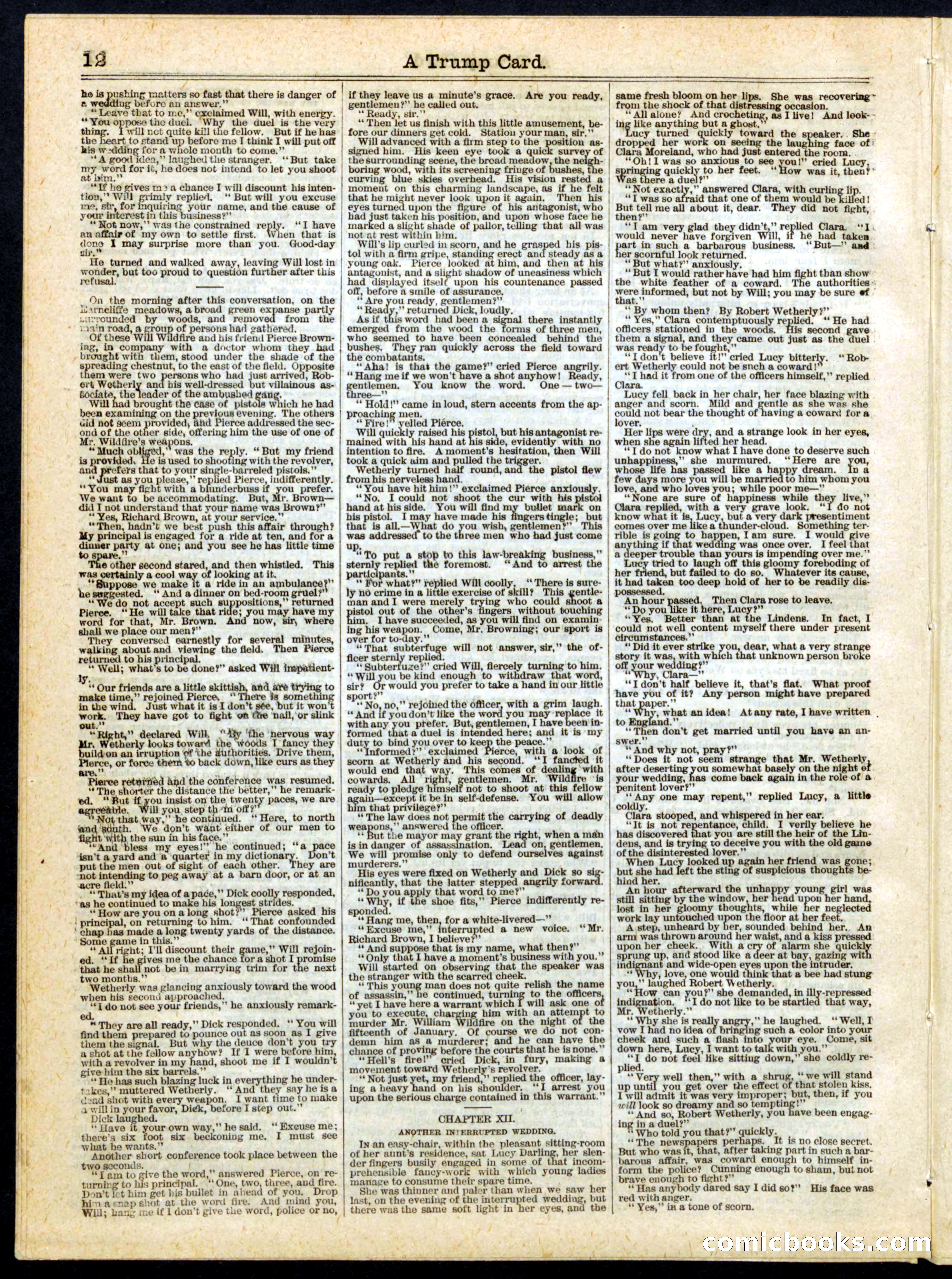Beadle's Half Dime Library No. 170 — page 12 of 16
