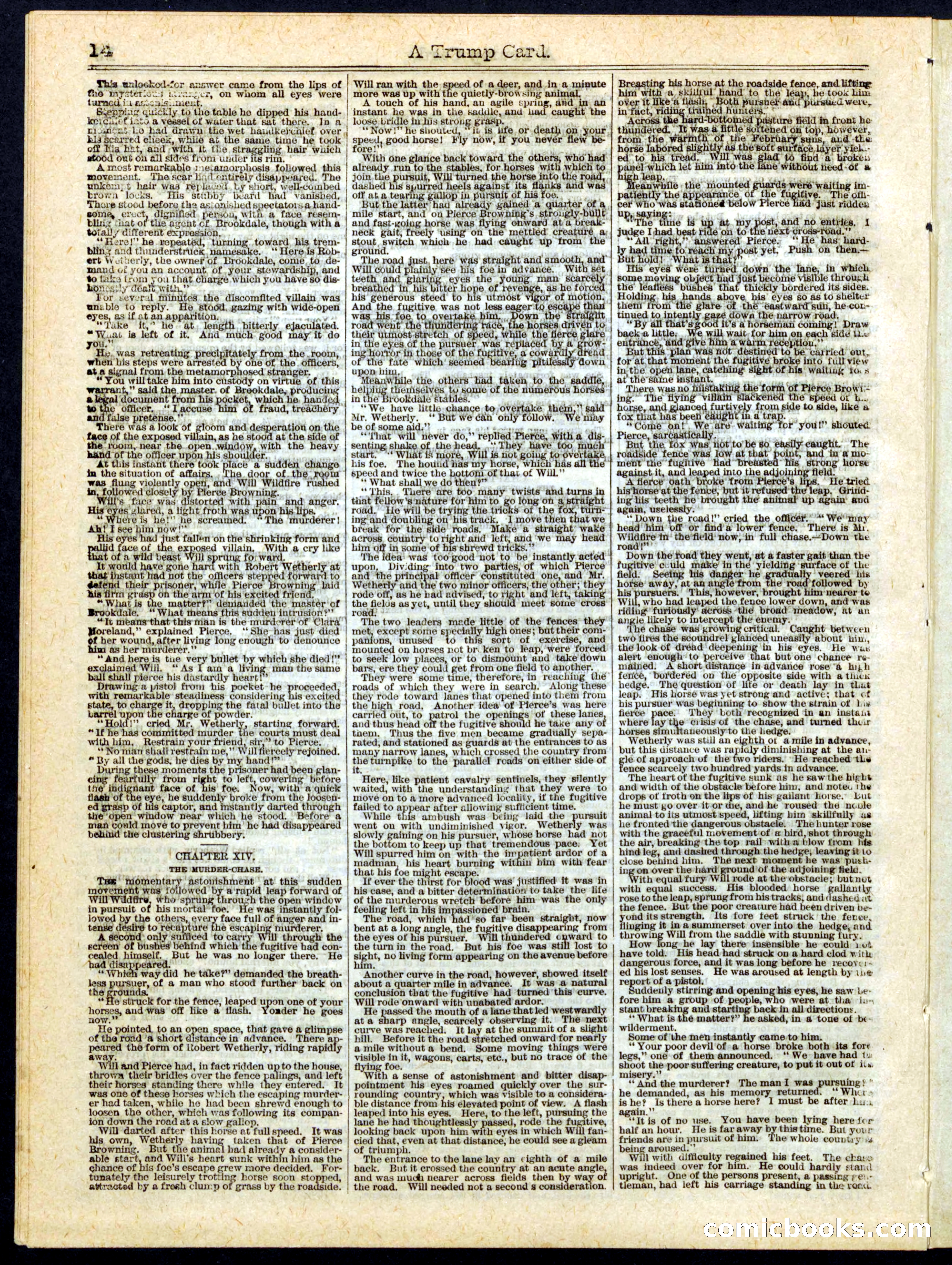 Beadle's Half Dime Library No. 170 — page 14 of 16