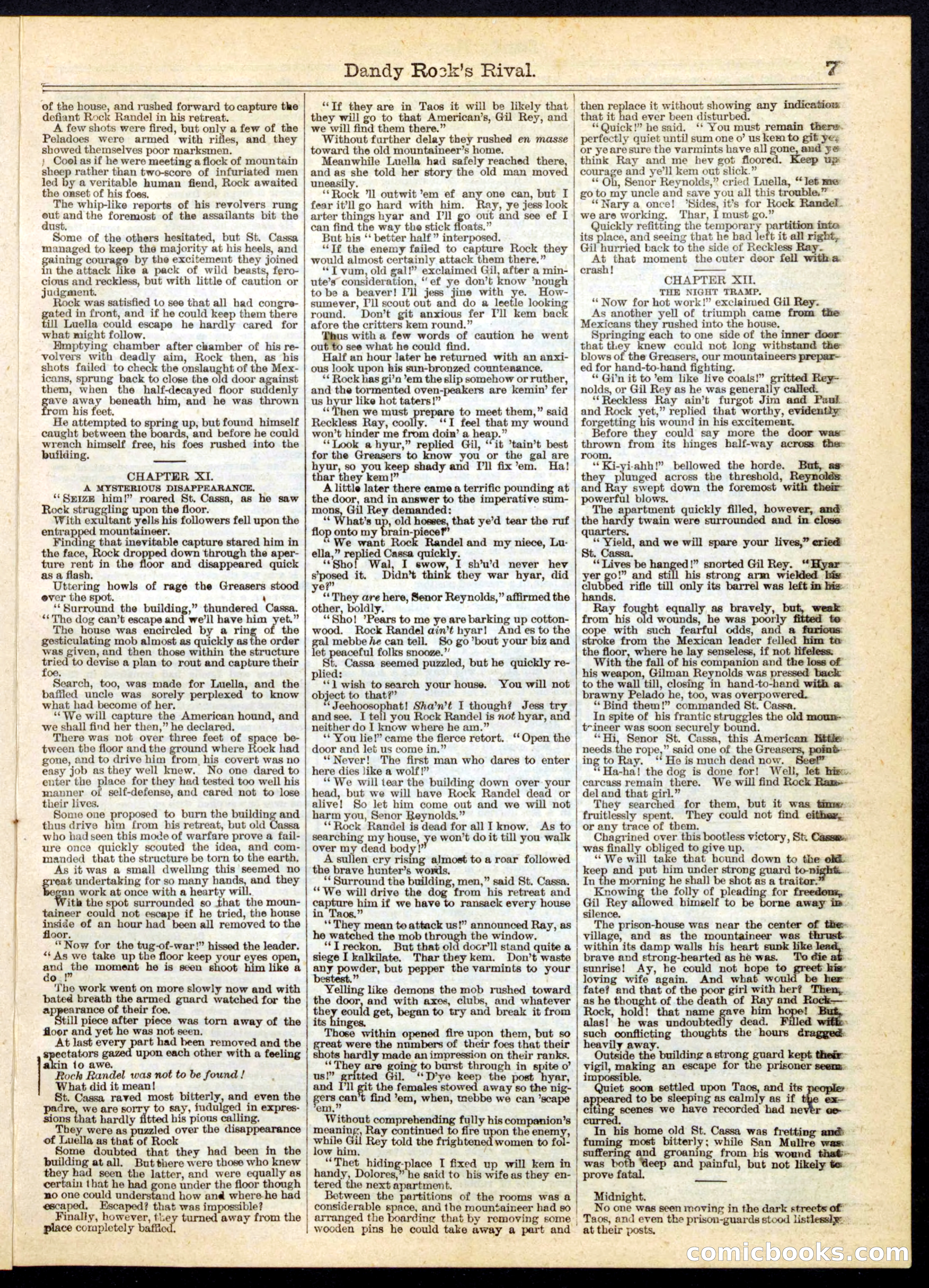 Beadle's Half Dime Library No. 173 — page 7 of 16