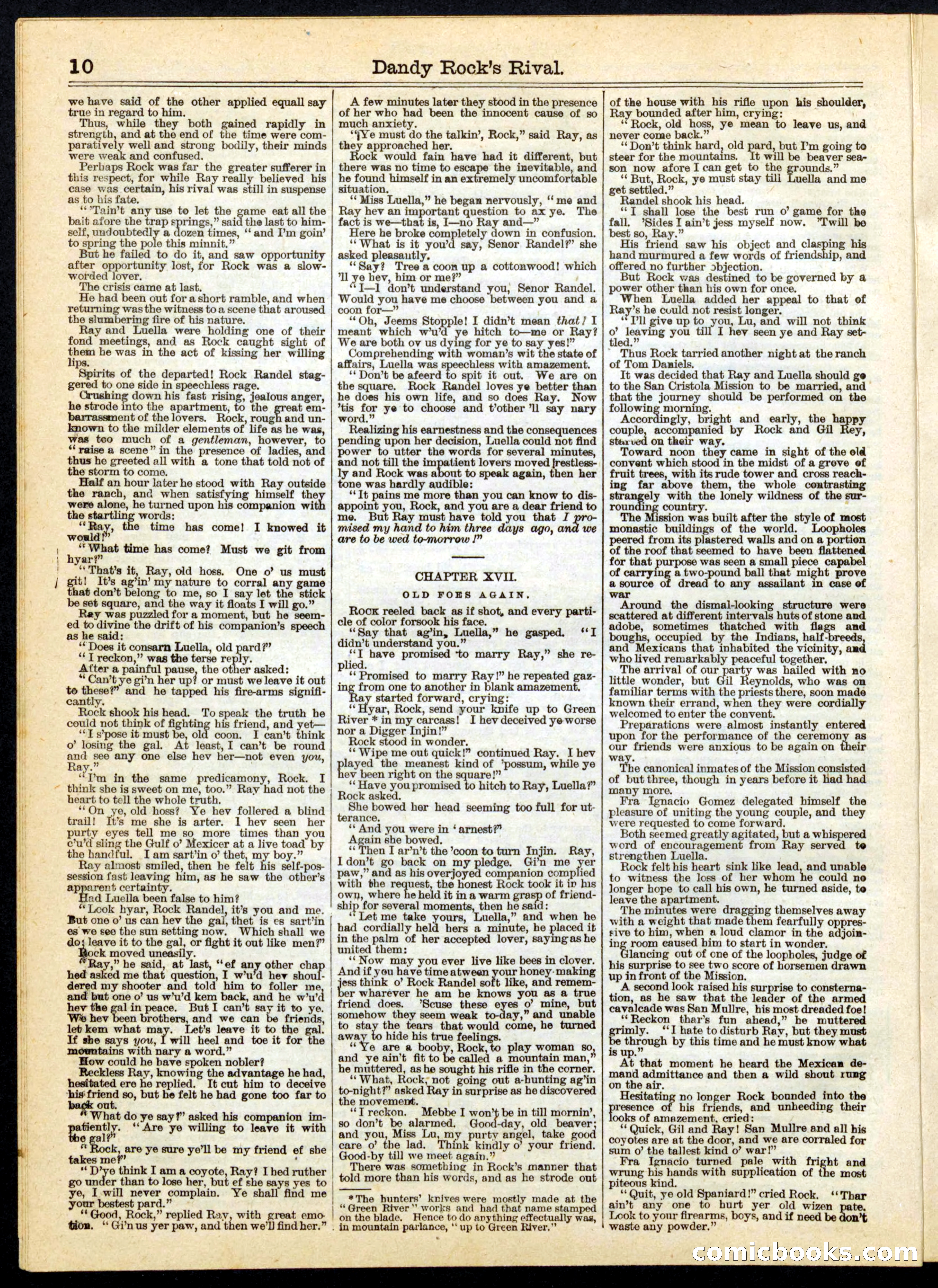 Beadle's Half Dime Library No. 173 — page 10 of 16