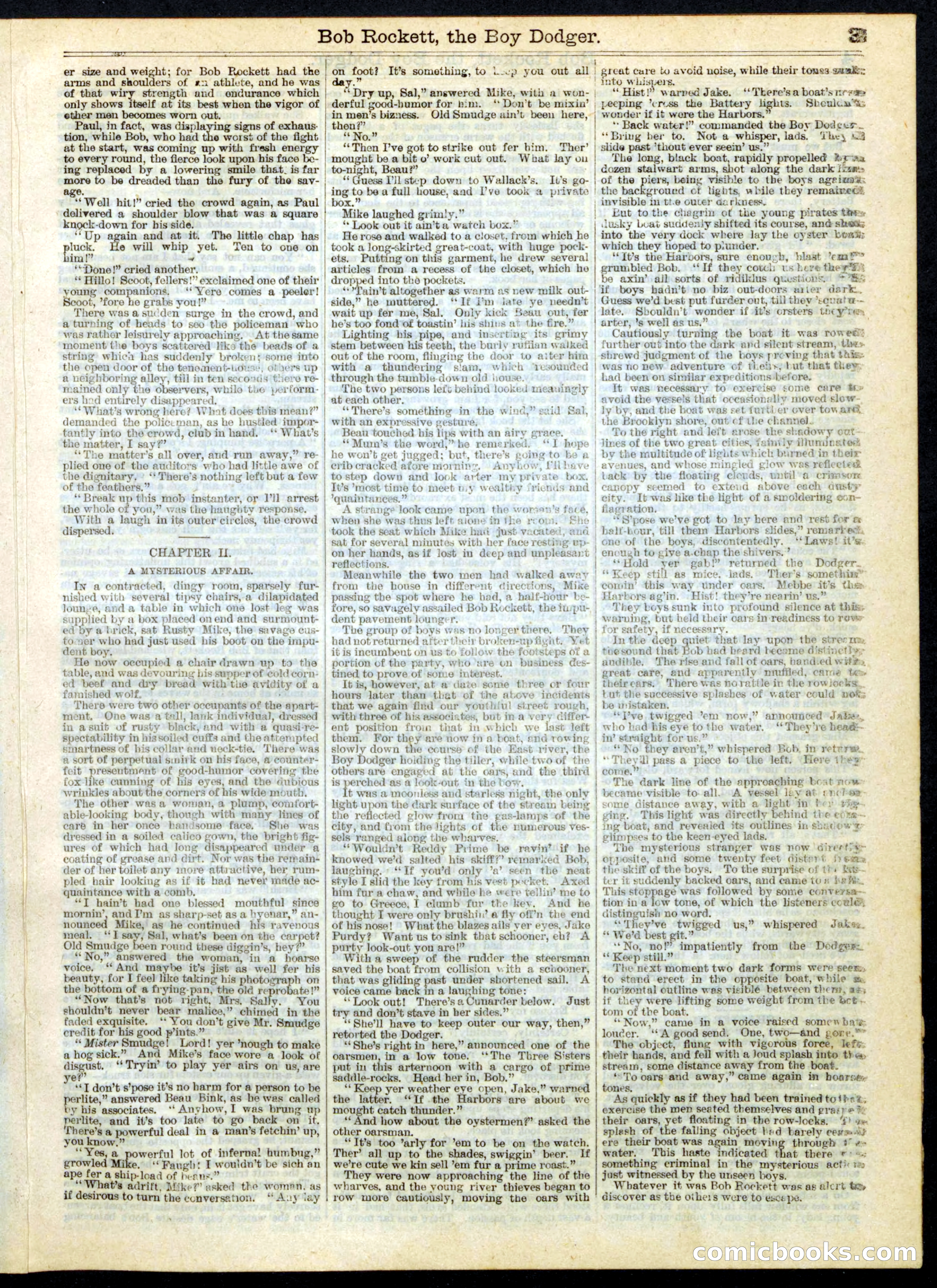 Beadle's Half Dime Library No. 174 — page 3 of 16