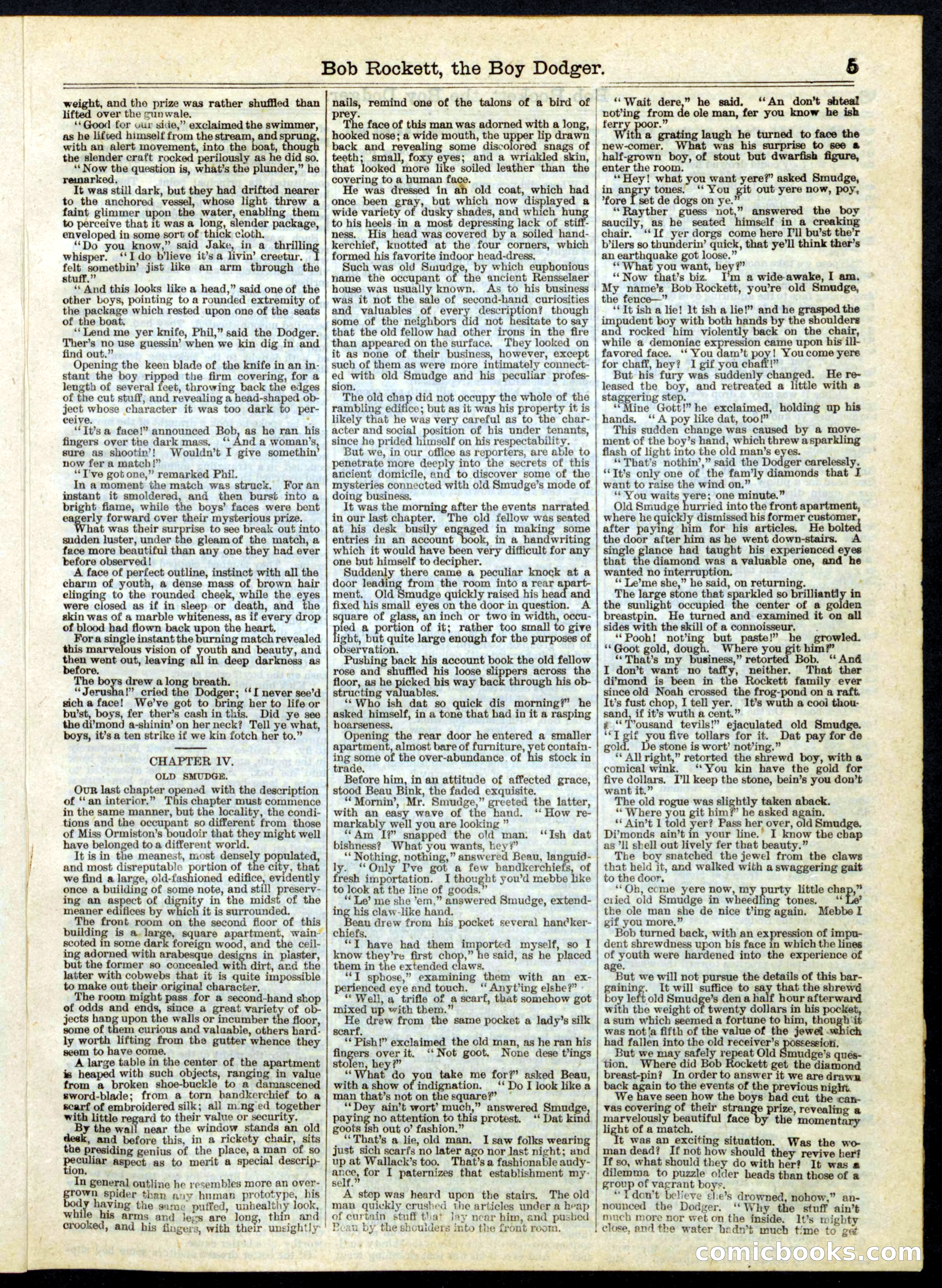 Beadle's Half Dime Library No. 174 — page 5 of 16