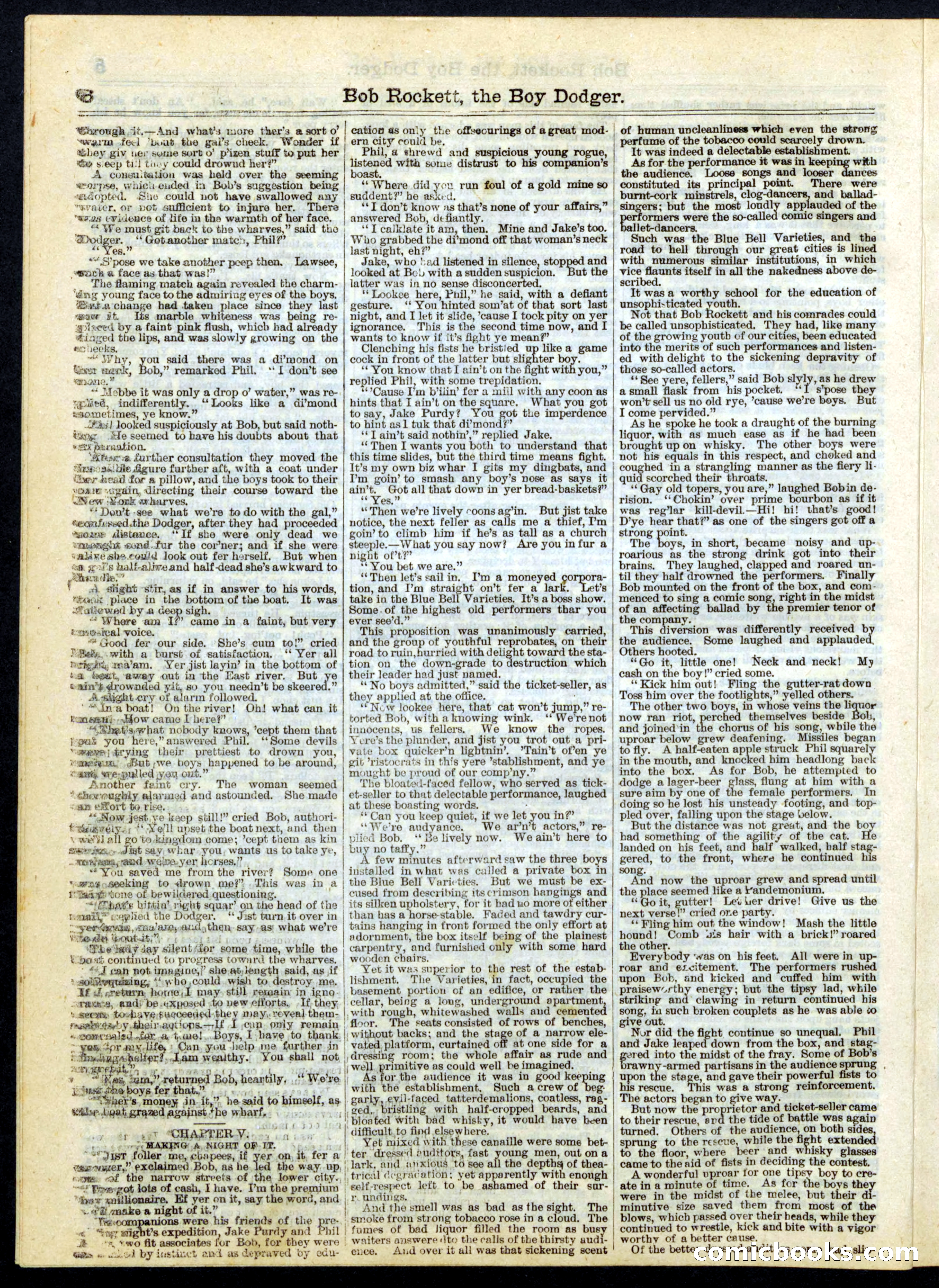 Beadle's Half Dime Library No. 174 — page 6 of 16