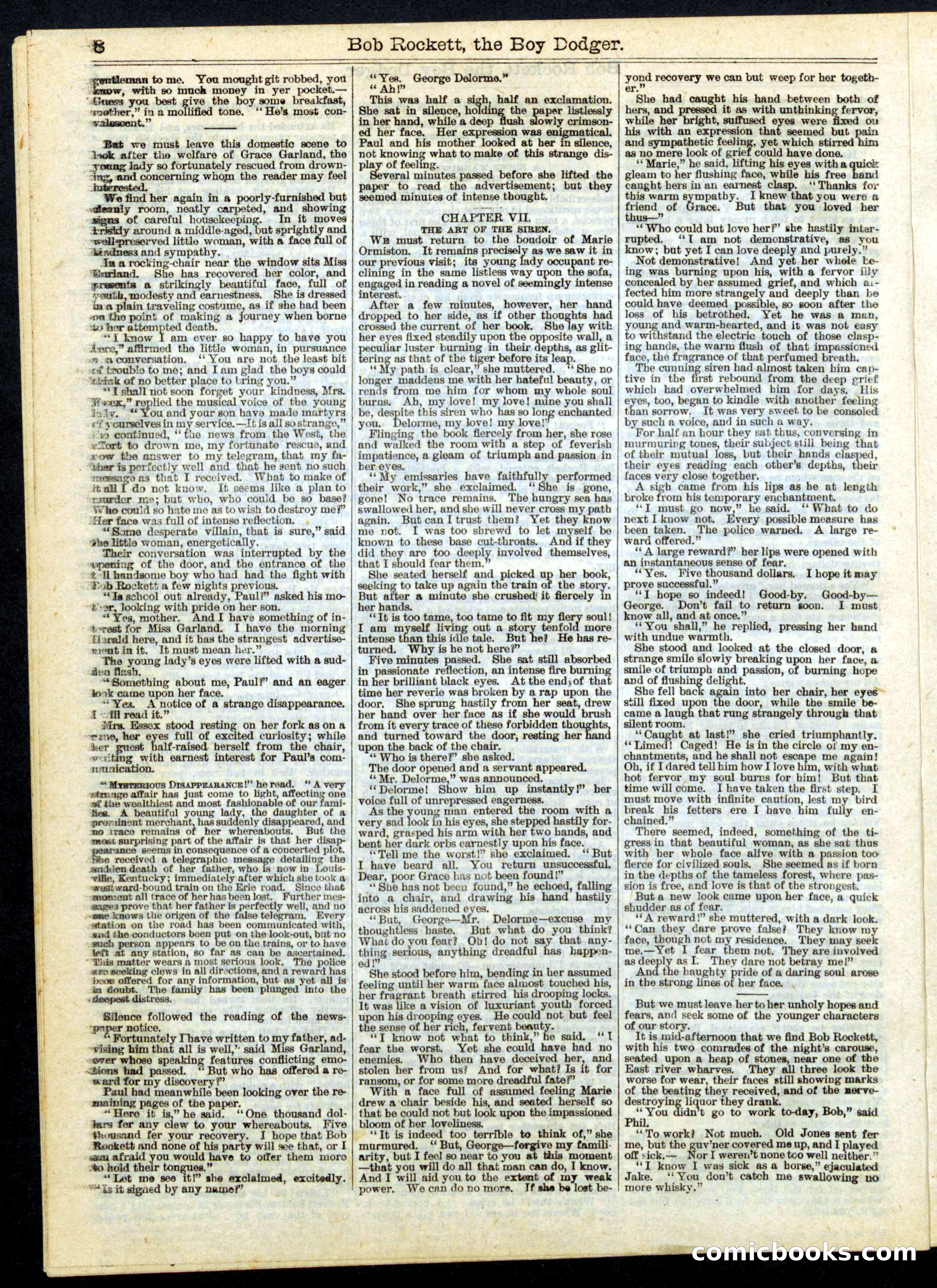 Beadle's Half Dime Library No. 174 — page 8 of 16