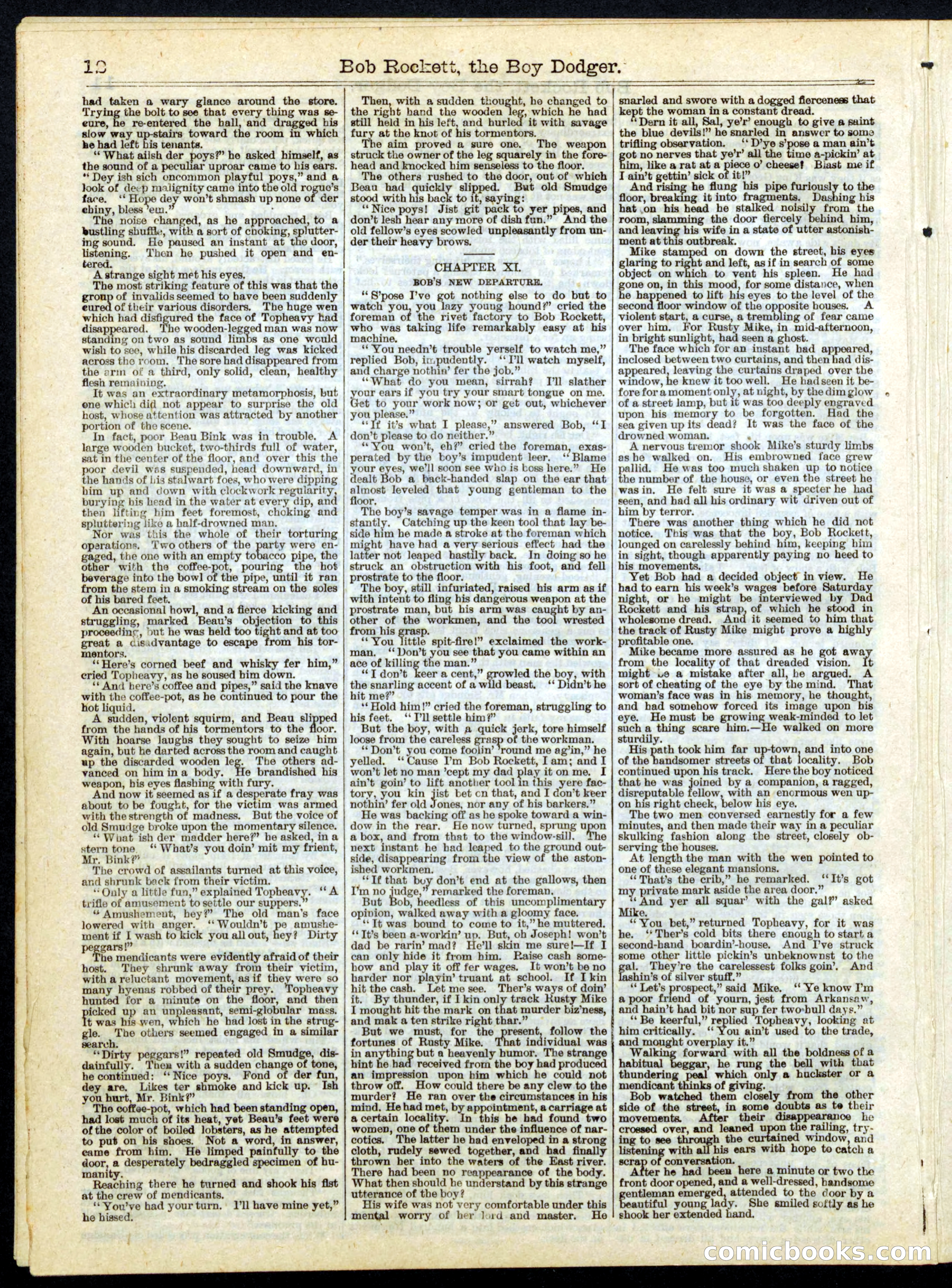 Beadle's Half Dime Library No. 174 — page 12 of 16