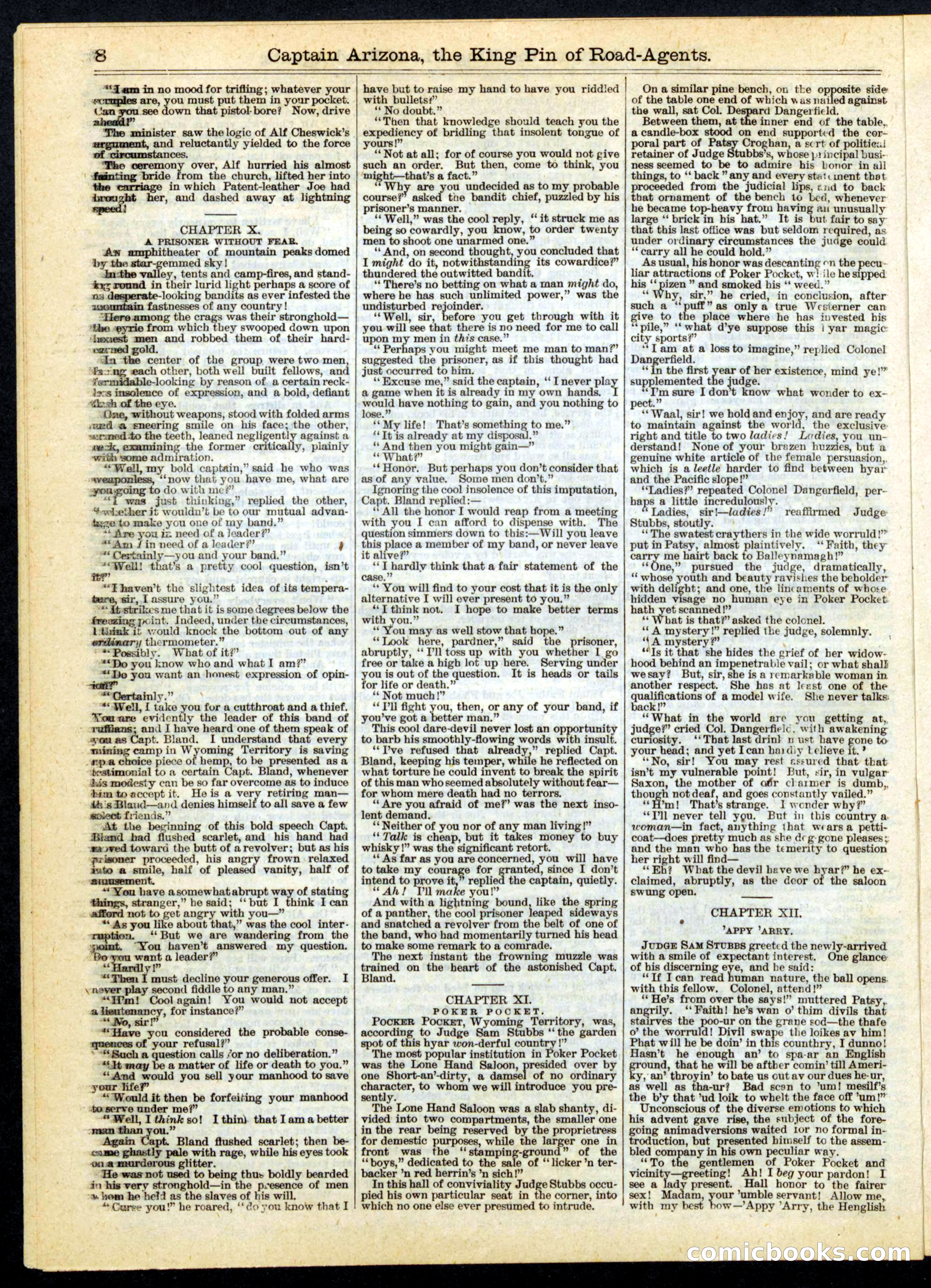 Beadle's Half Dime Library, No. 175 — page 8 of 16
