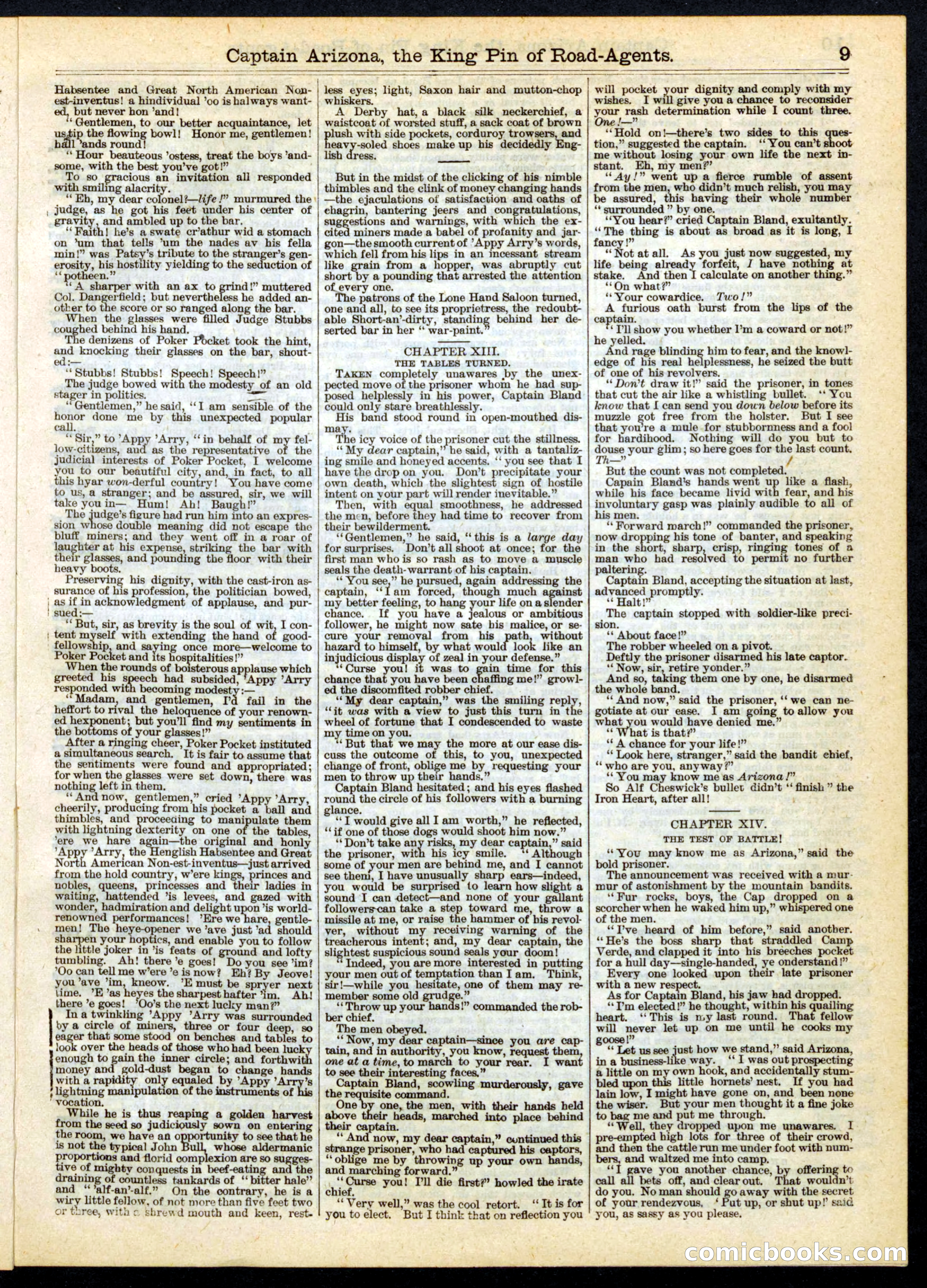 Beadle's Half Dime Library, No. 175 — page 9 of 16