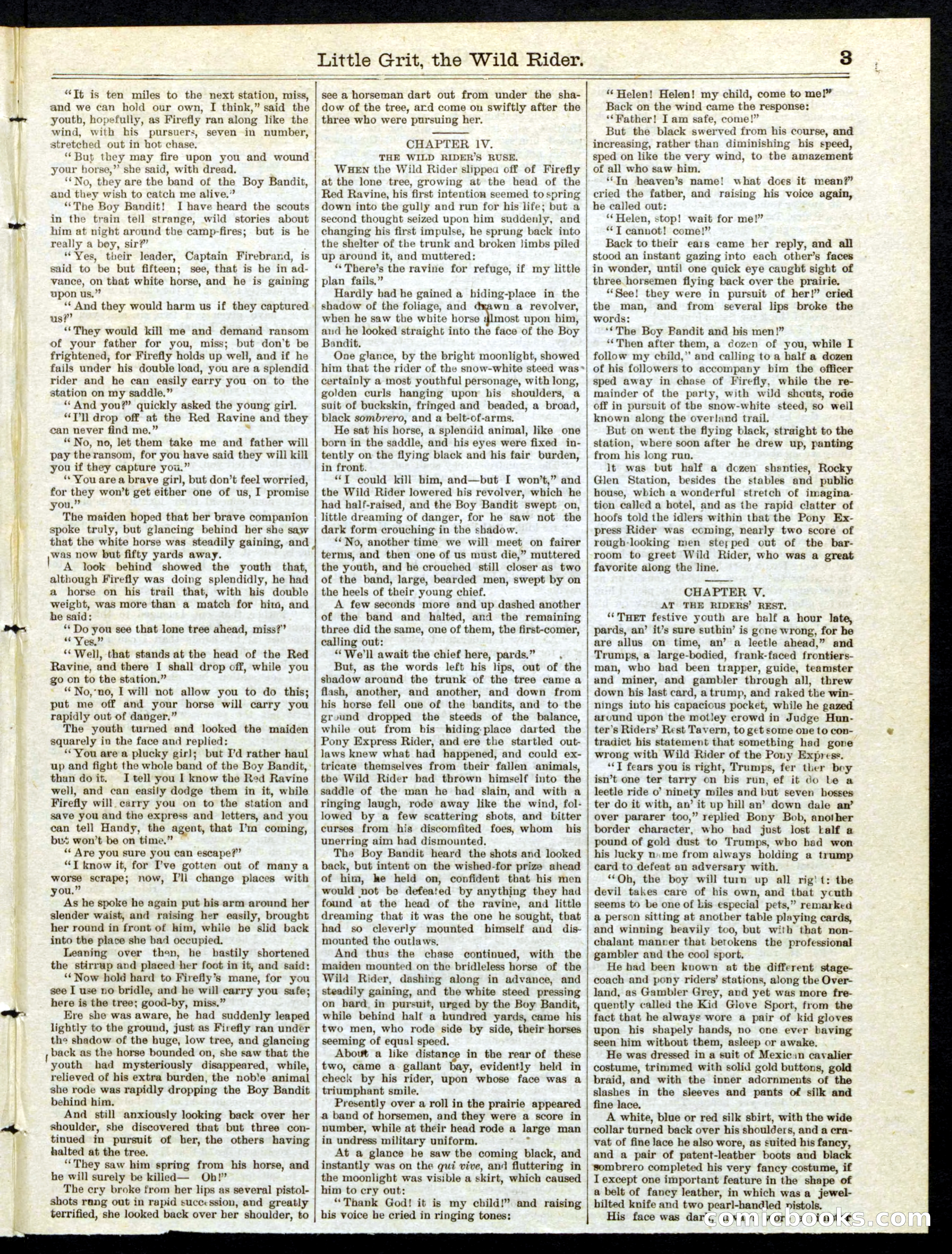 Beadle's Half Dime Library No. 197 — page 3 of 16