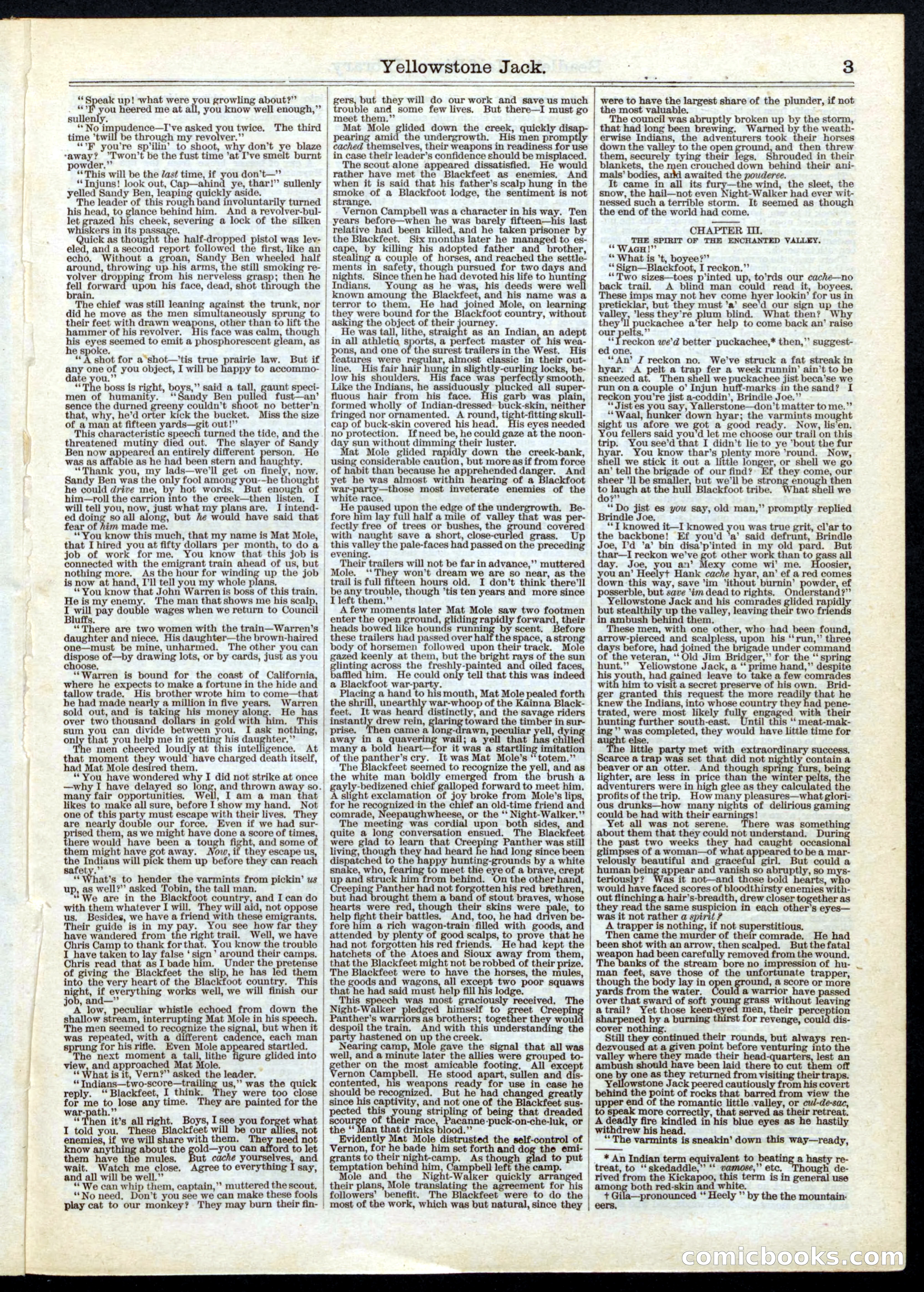 Beadle's Half Dime Library, Vol. 1, No. 2 — page 3 of 16
