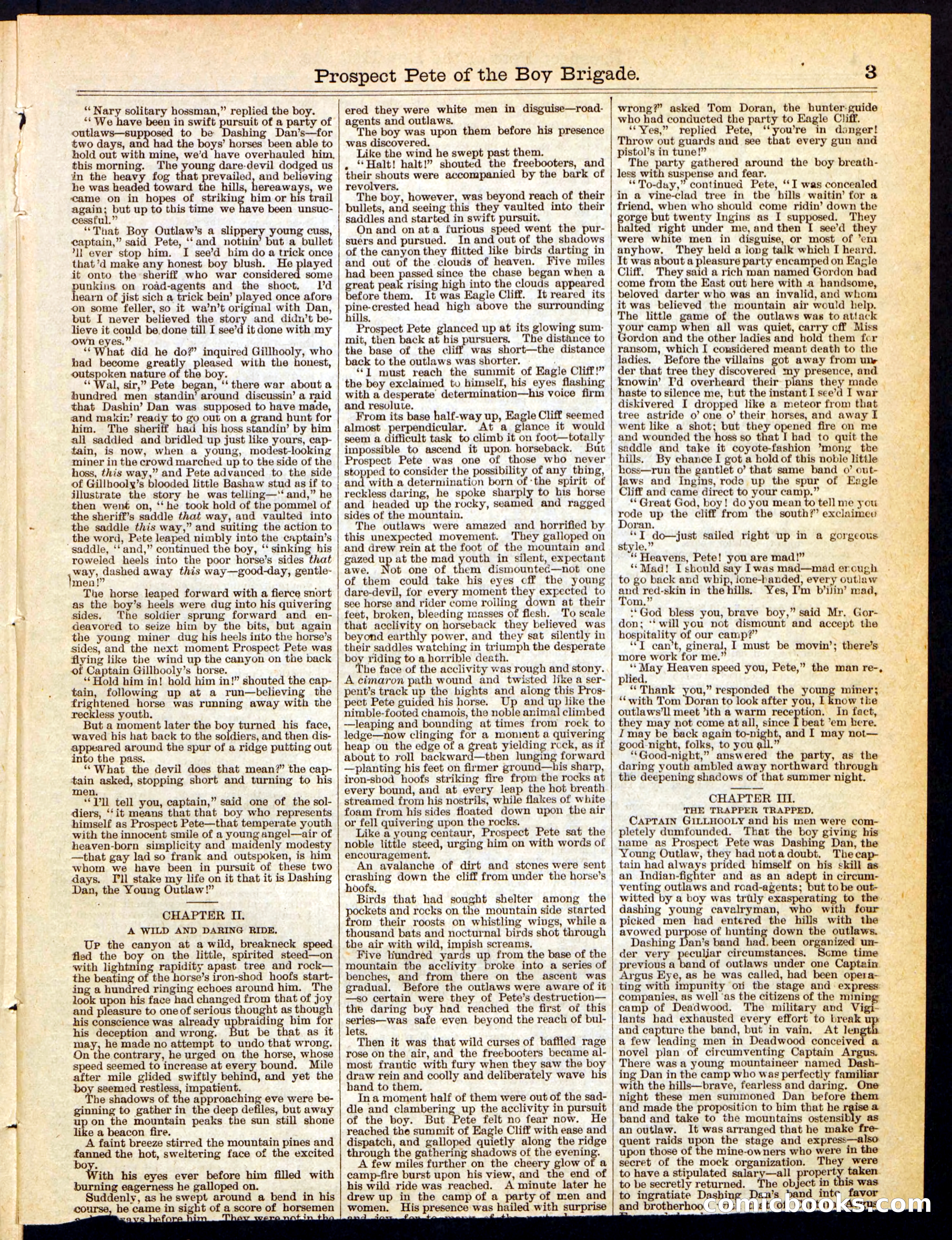 Beadle's Half Dime Library No. 202 — page 3 of 16