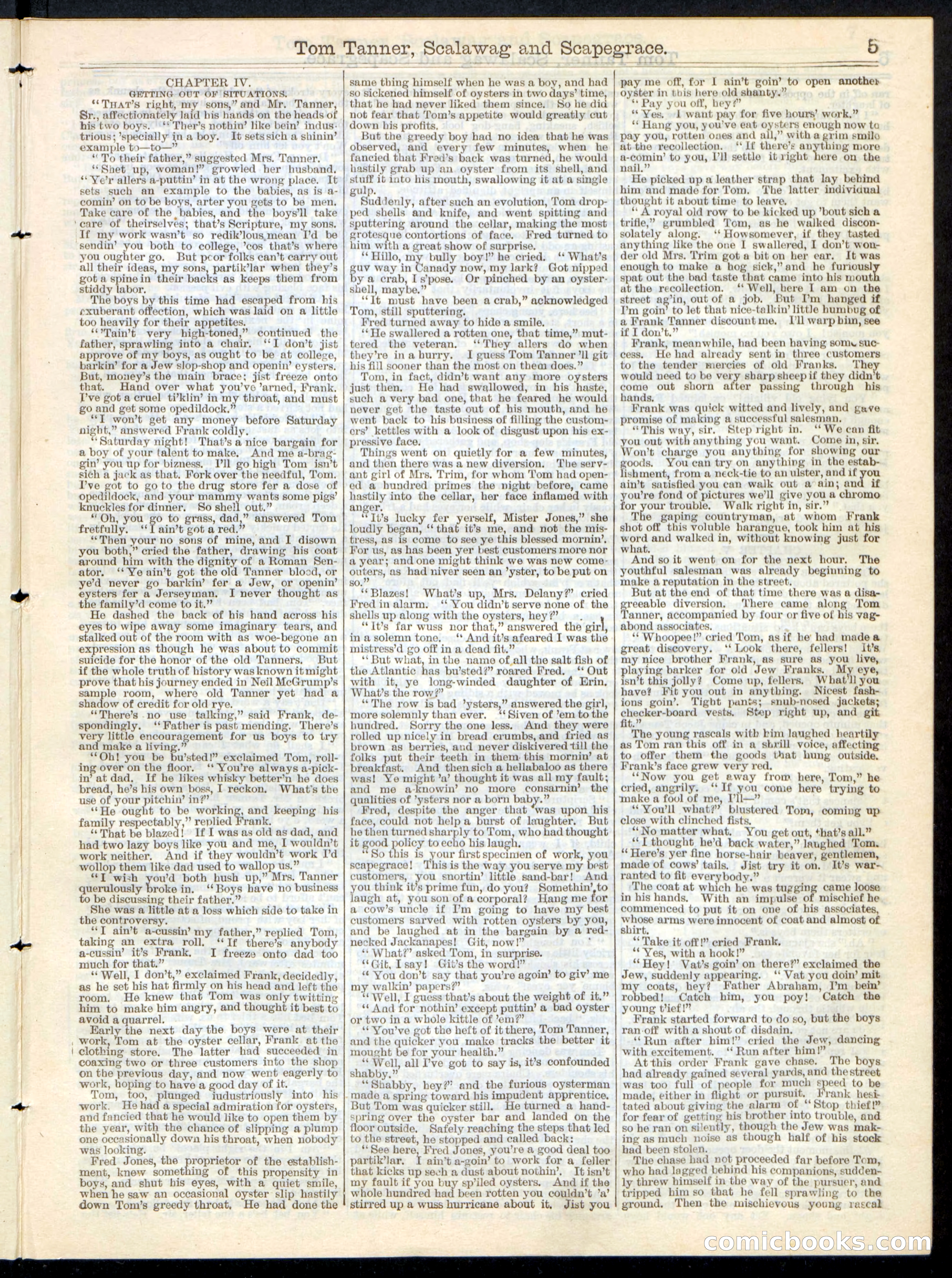 Beadle's Half Dime Library No. 220 — page 5 of 16
