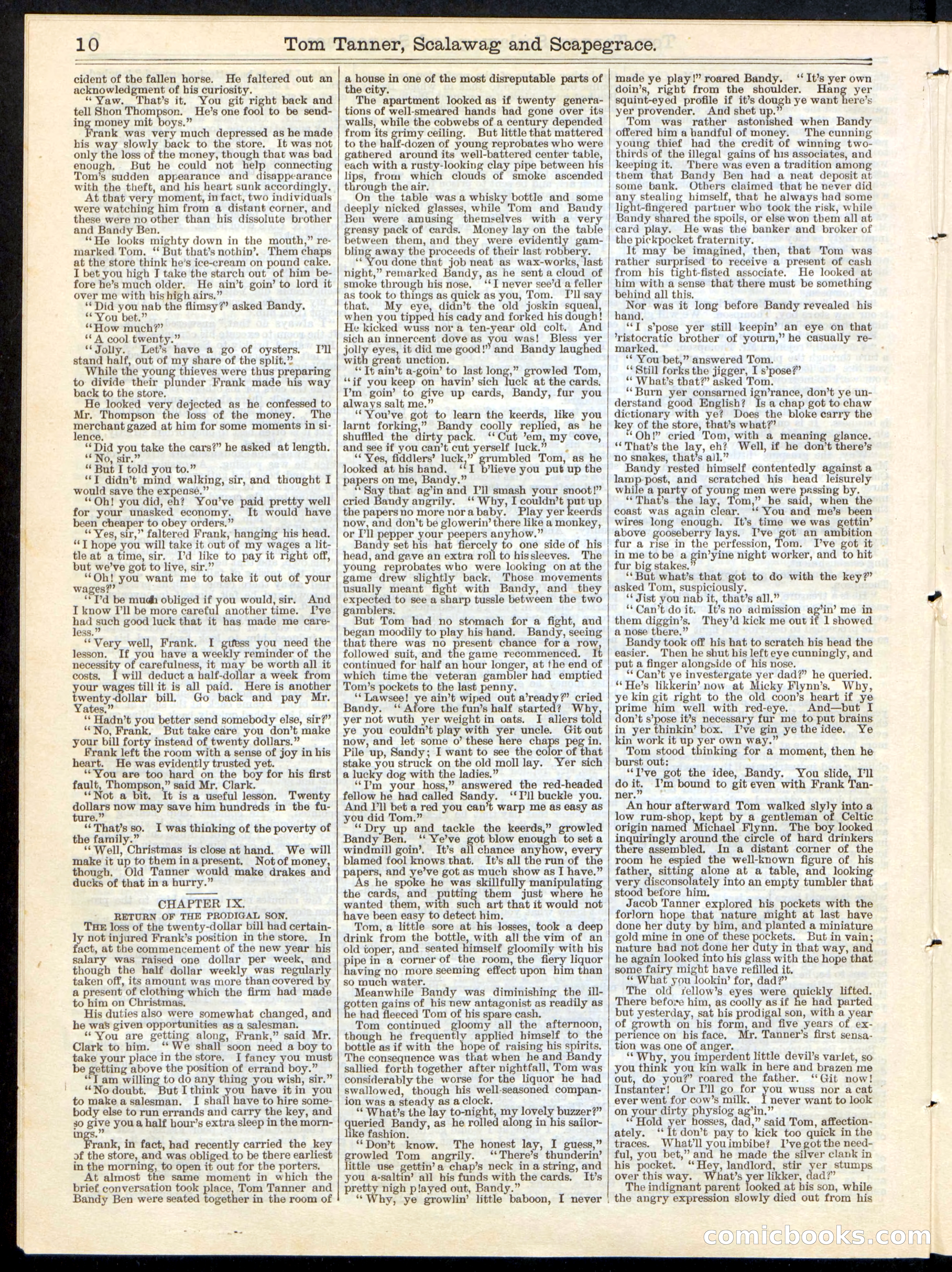 Beadle's Half Dime Library No. 220 — page 10 of 16