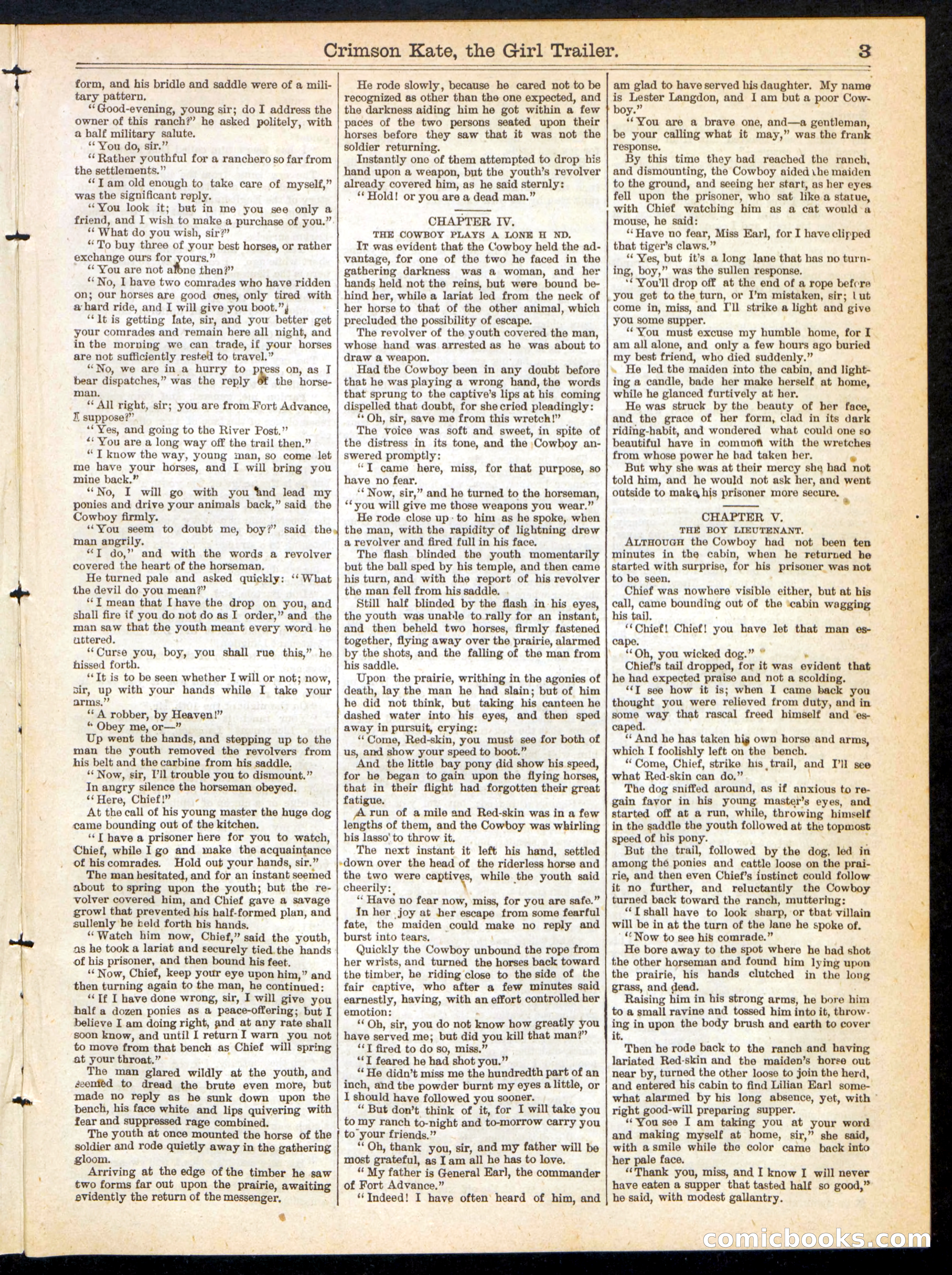 Beadle's Half Dime Library No. 229 — page 3 of 16