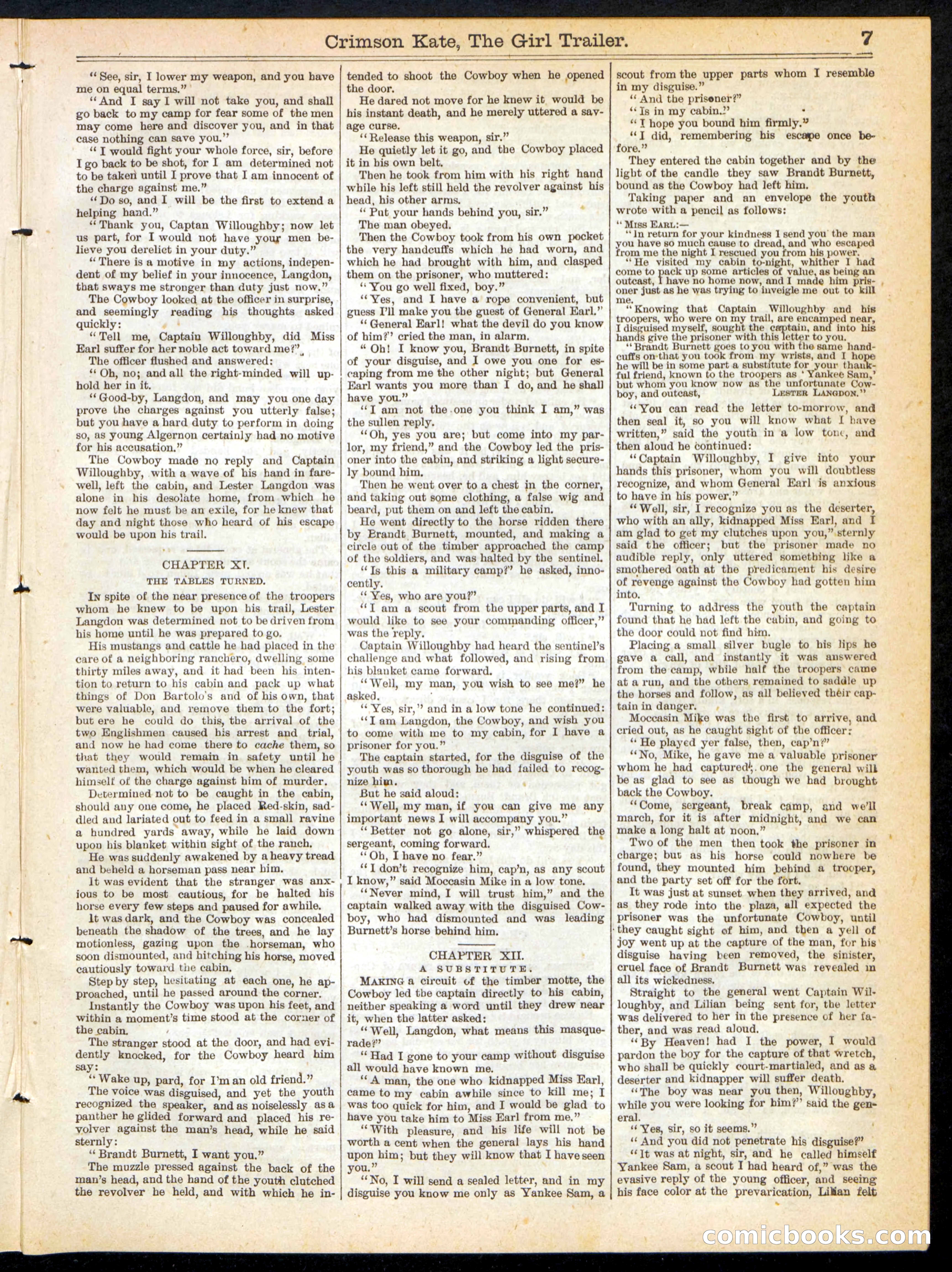 Beadle's Half Dime Library No. 229 — page 7 of 16