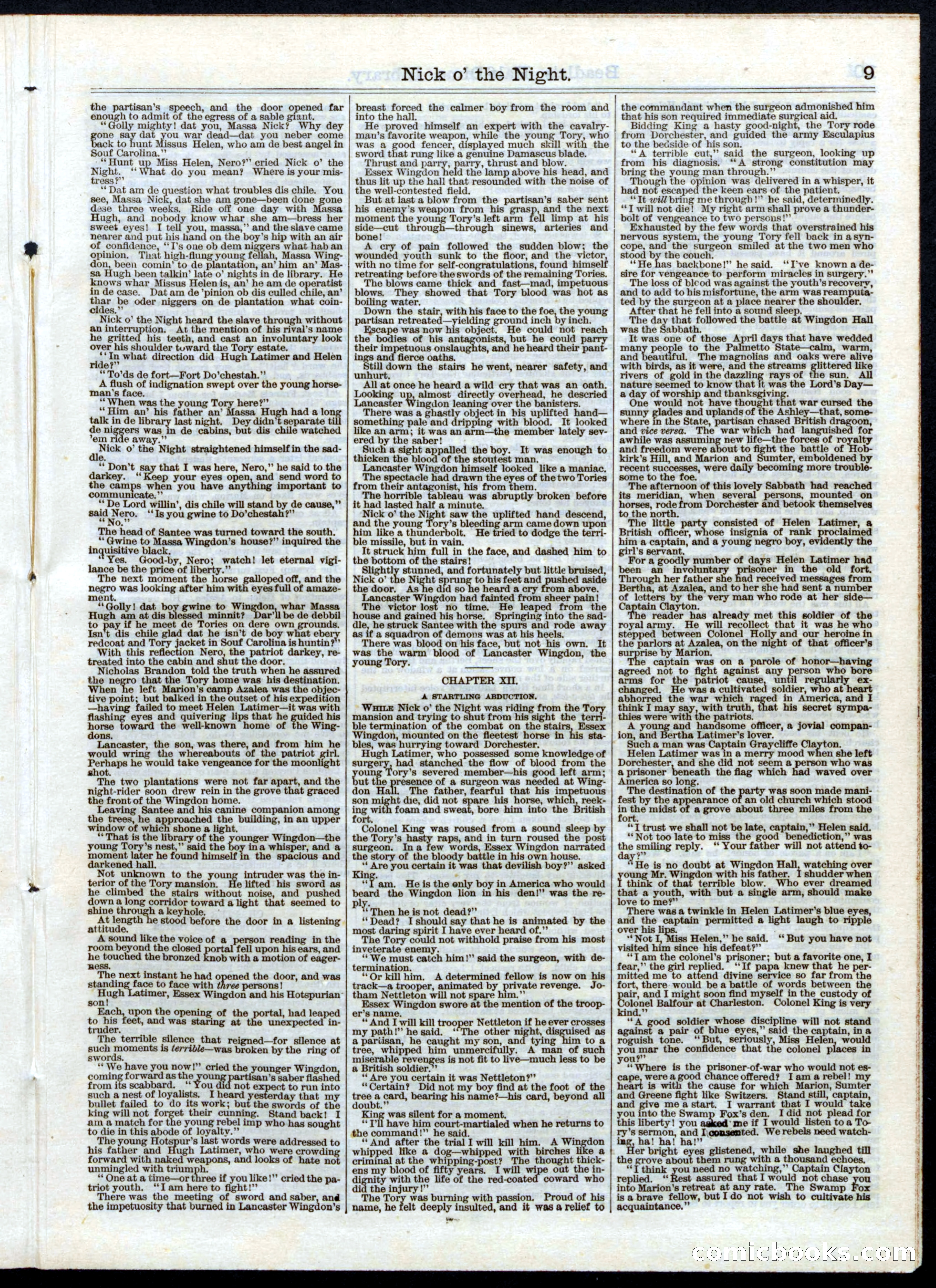 Beadle's Half Dime Library, No. 23 — page 9 of 16