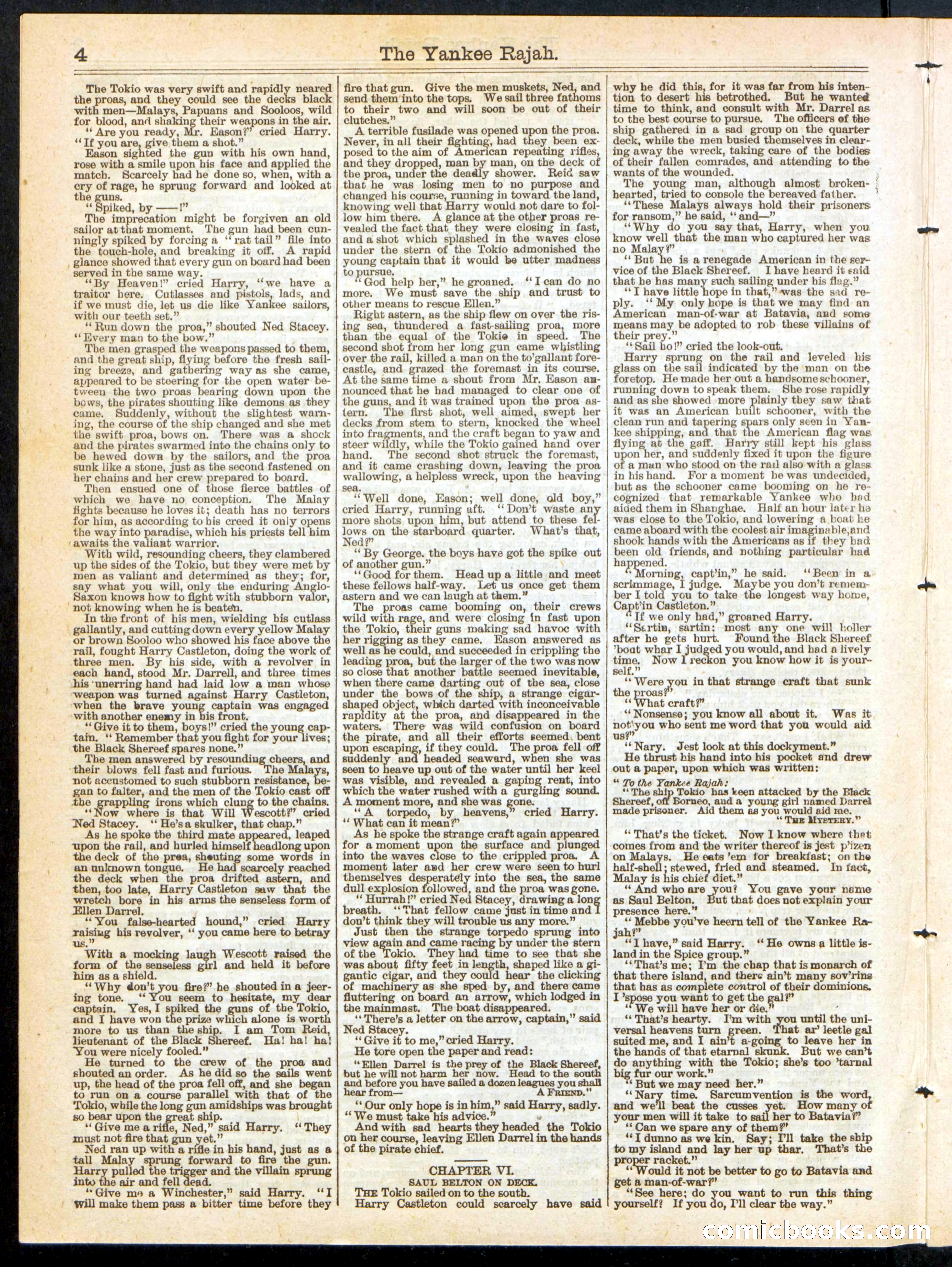 Beadle's Half Dime Library, No. 230 — page 4 of 16