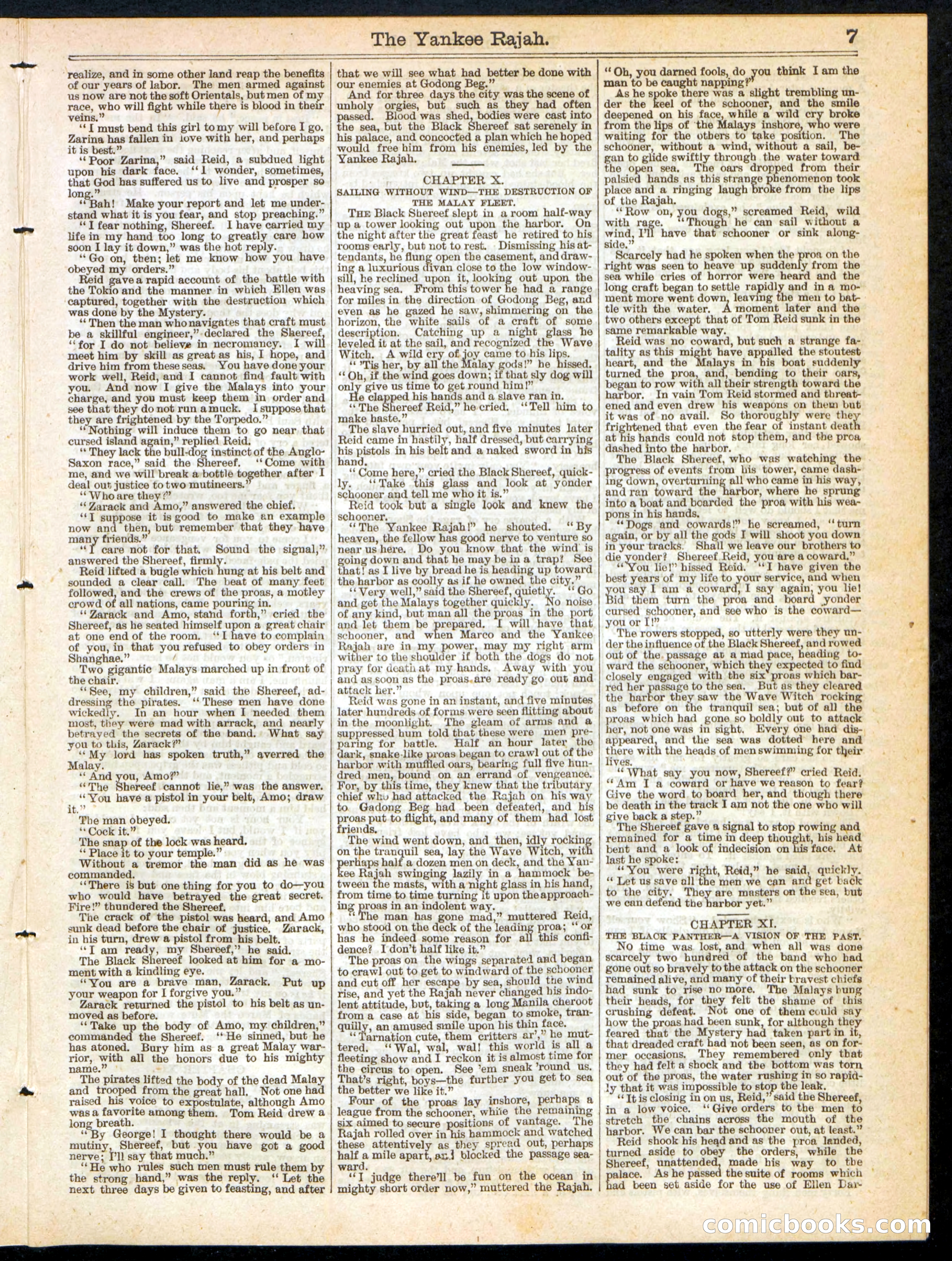 Beadle's Half Dime Library, No. 230 — page 7 of 16