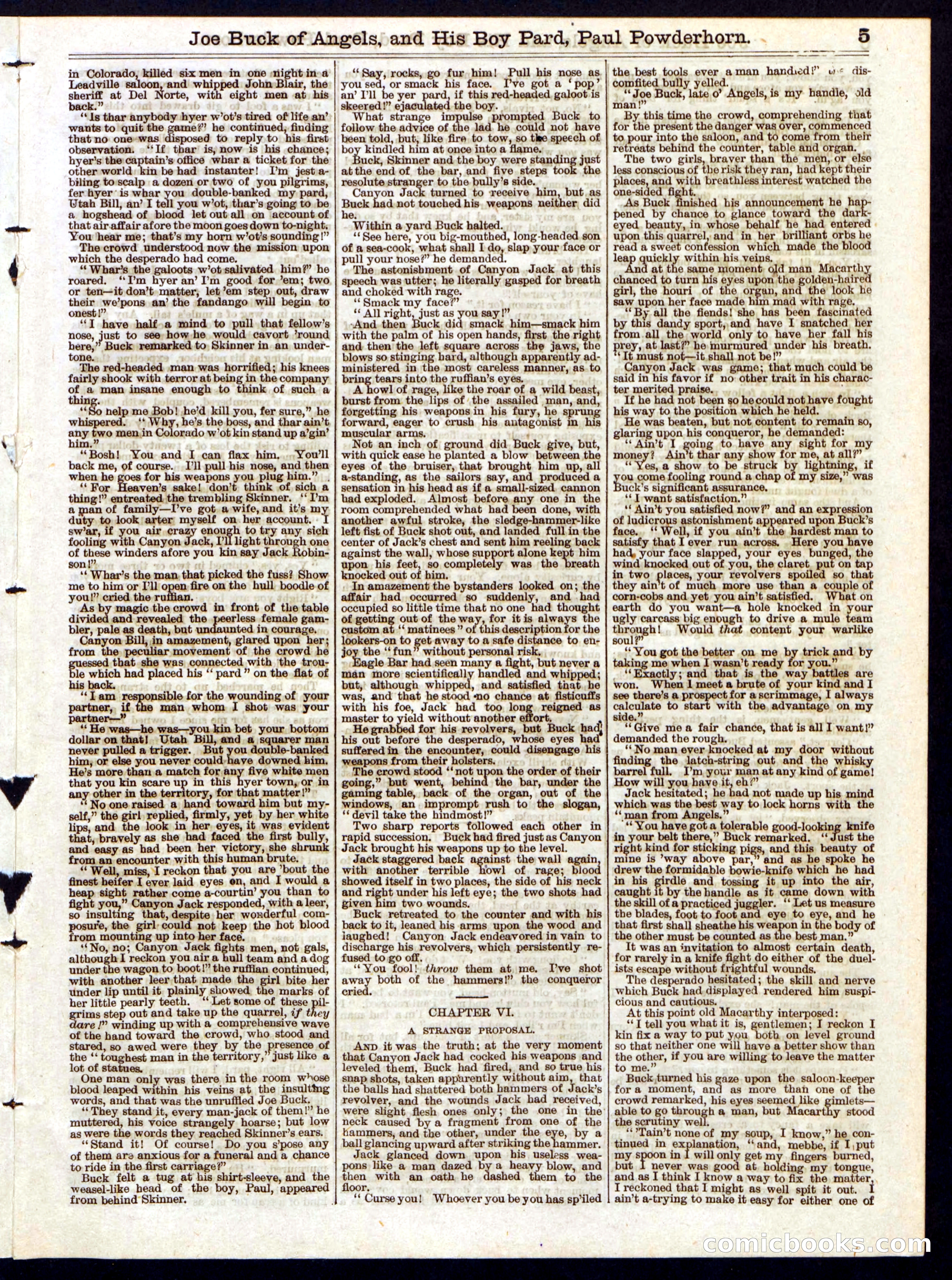 Beadle's Half Dime Library, No. 238 — page 5 of 16