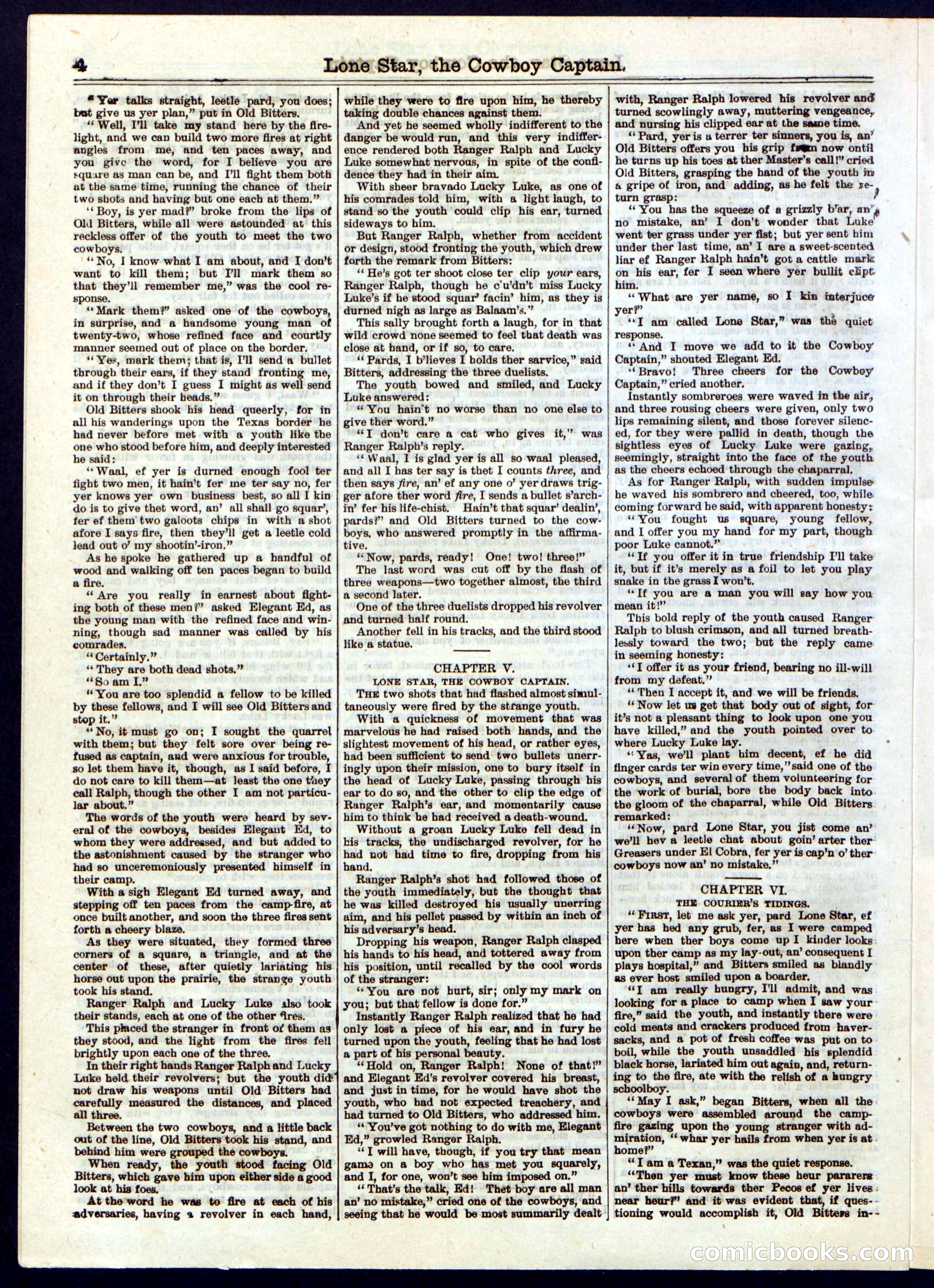 Beadle's Half Dime Library, No. 237 — page 4 of 16