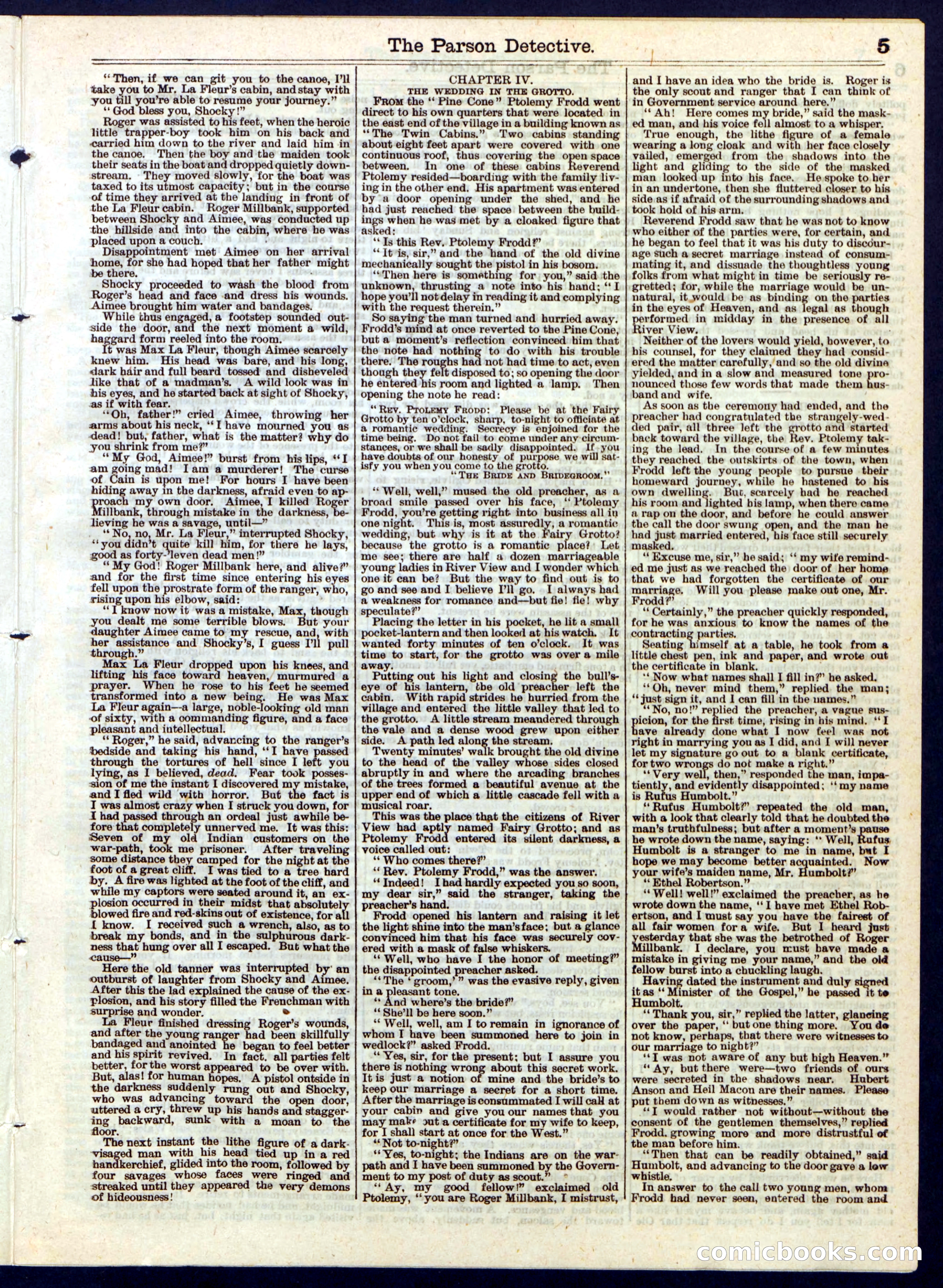 Beadle's Half Dime Library, No. 238 — page 5 of 16