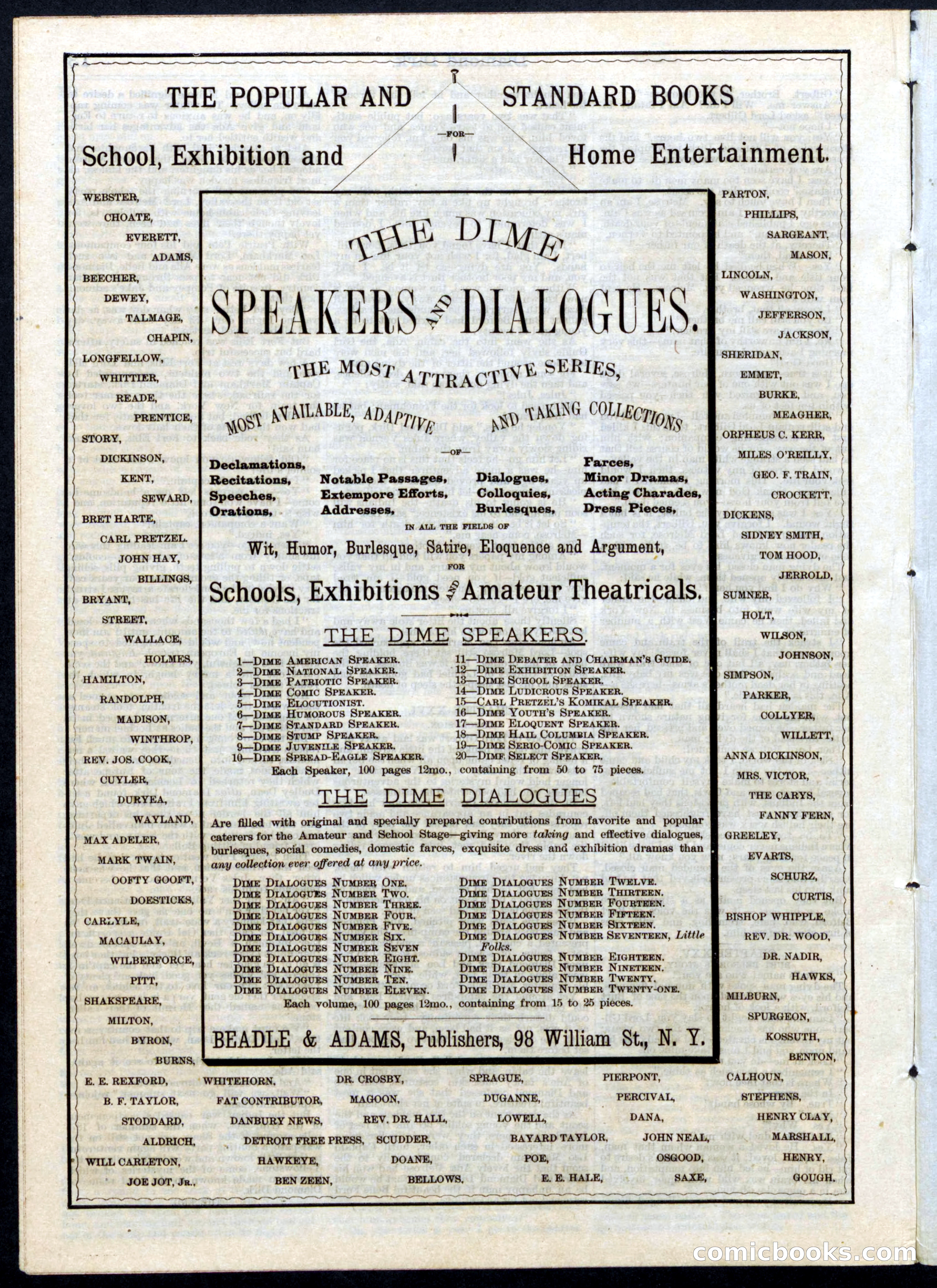 Beadle's Half Dime Library No. 24 — page 14 of 16