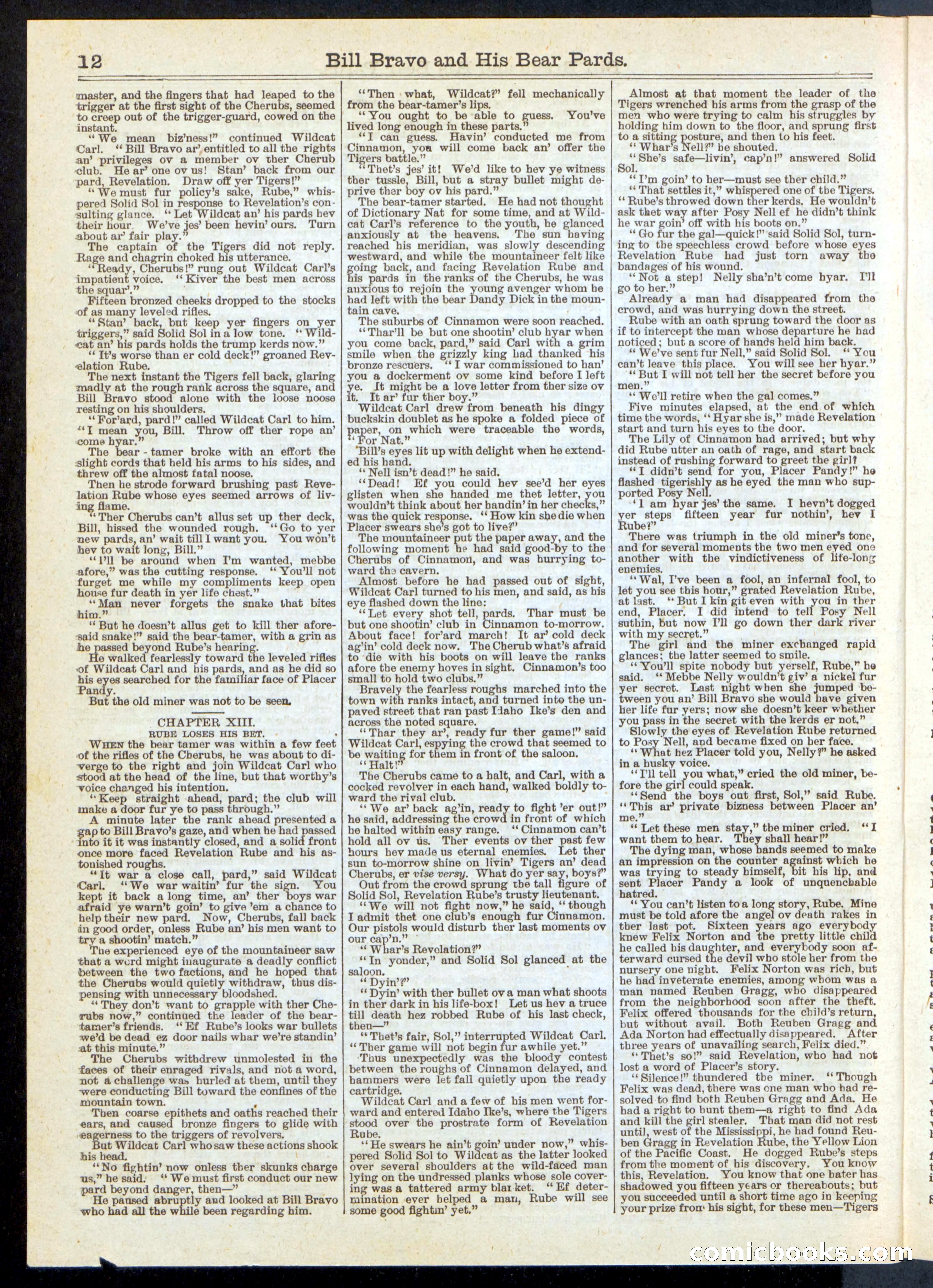 Beadle's Half Dime Library No. 241 — page 12 of 16