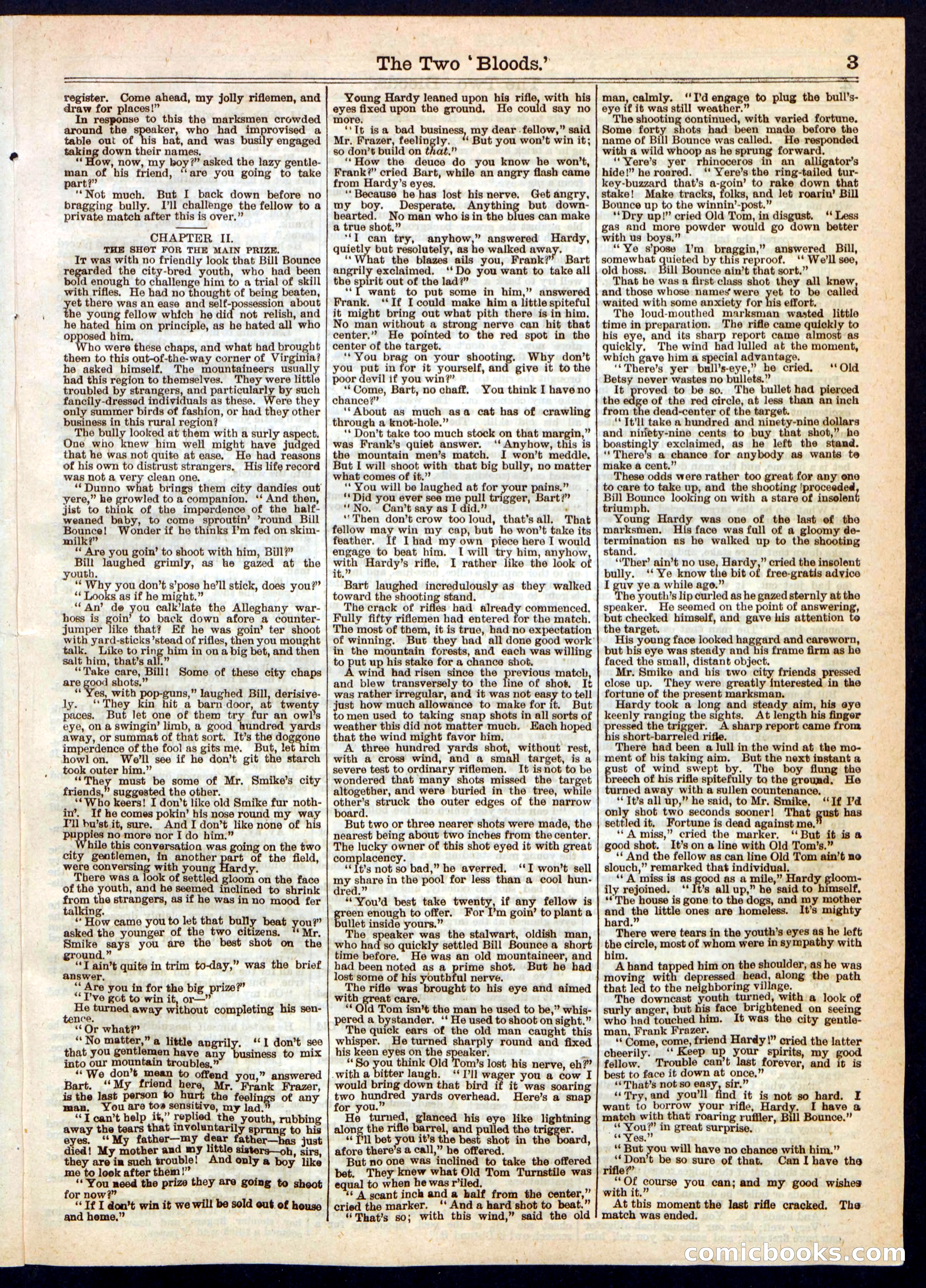 Beadle's Half Dime Library, No. 242 — page 3 of 16