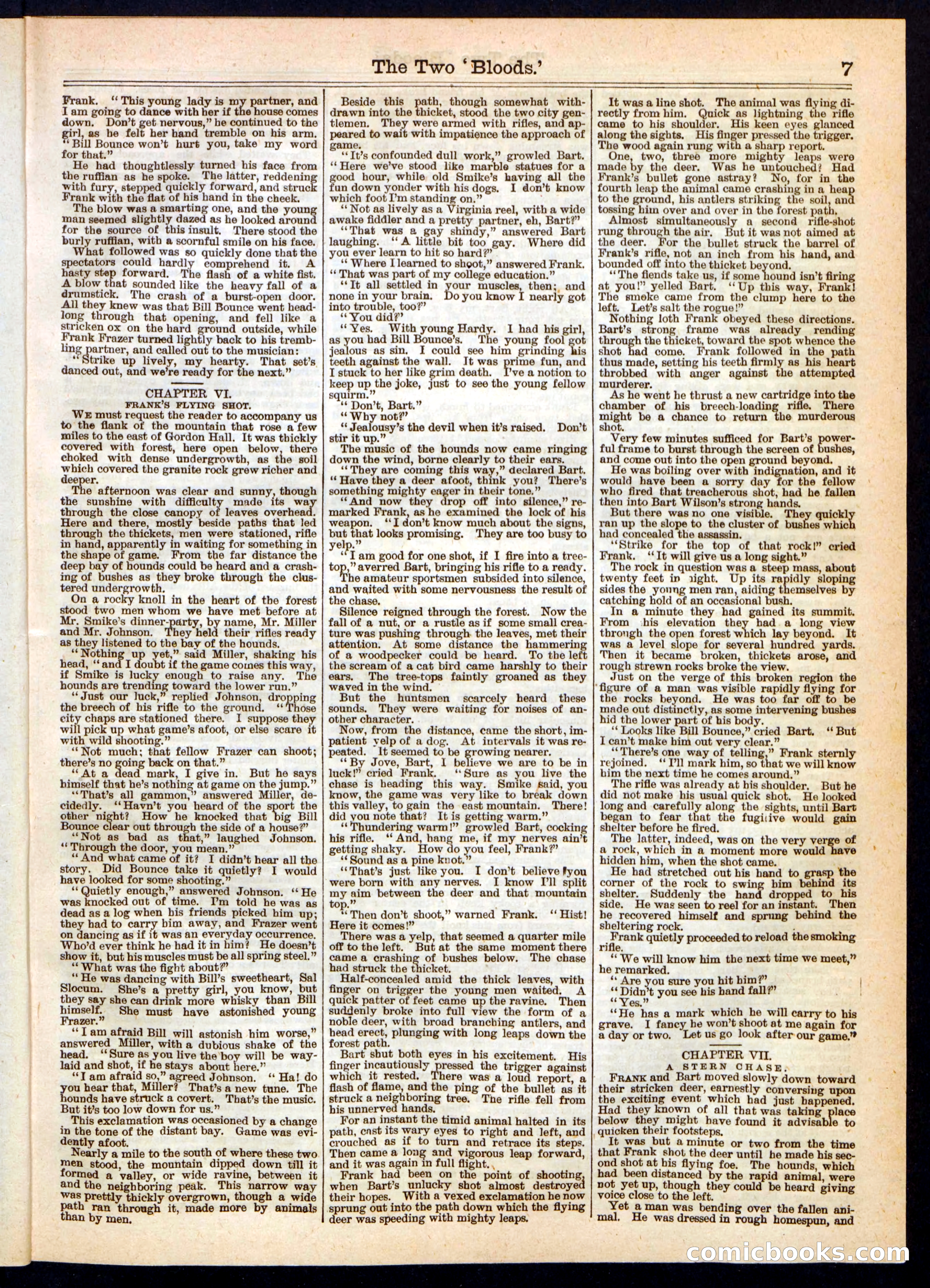Beadle's Half Dime Library, No. 242 — page 7 of 16