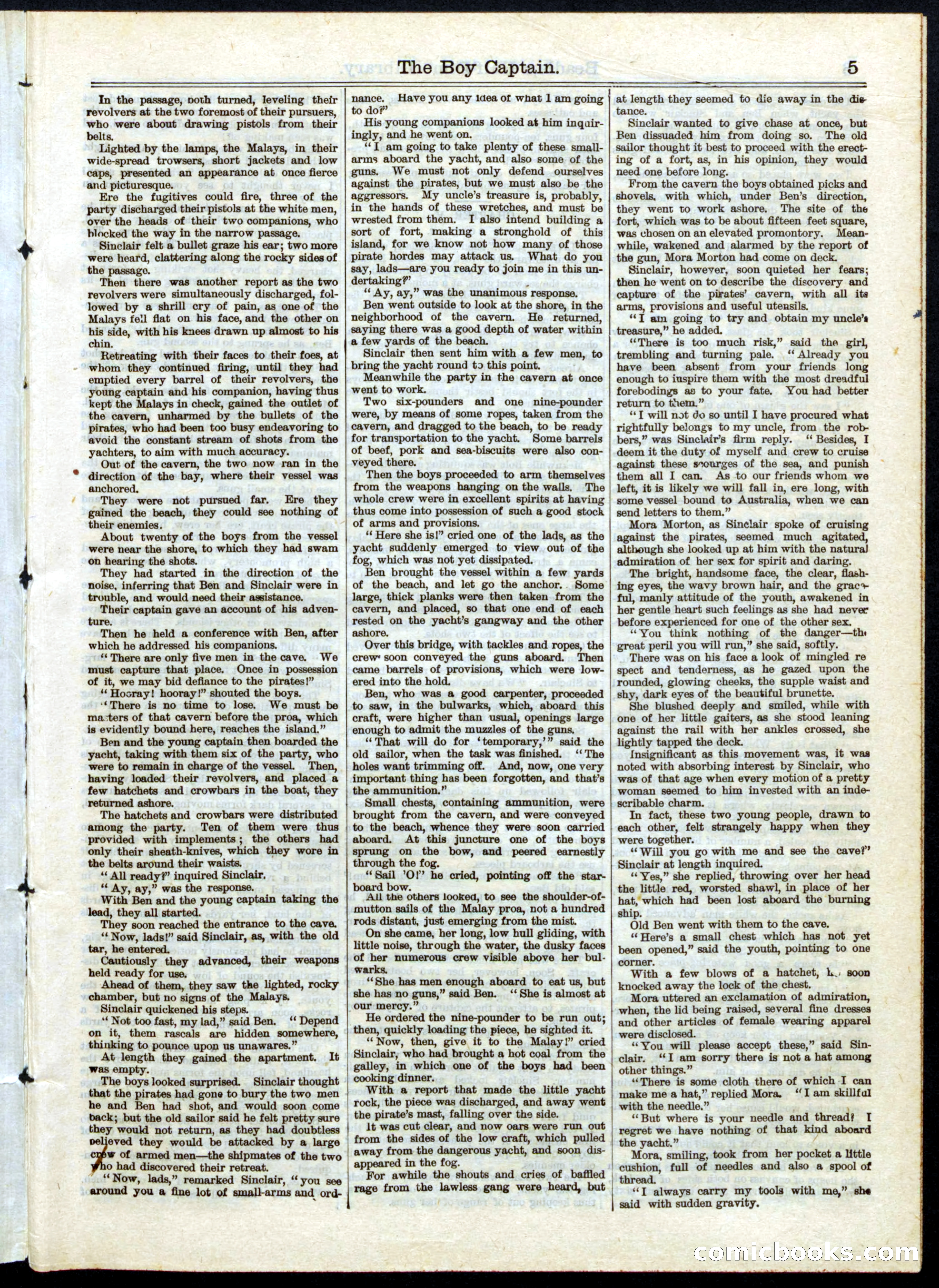 Beadle's Half Dime Library, No. 25 — page 5 of 20