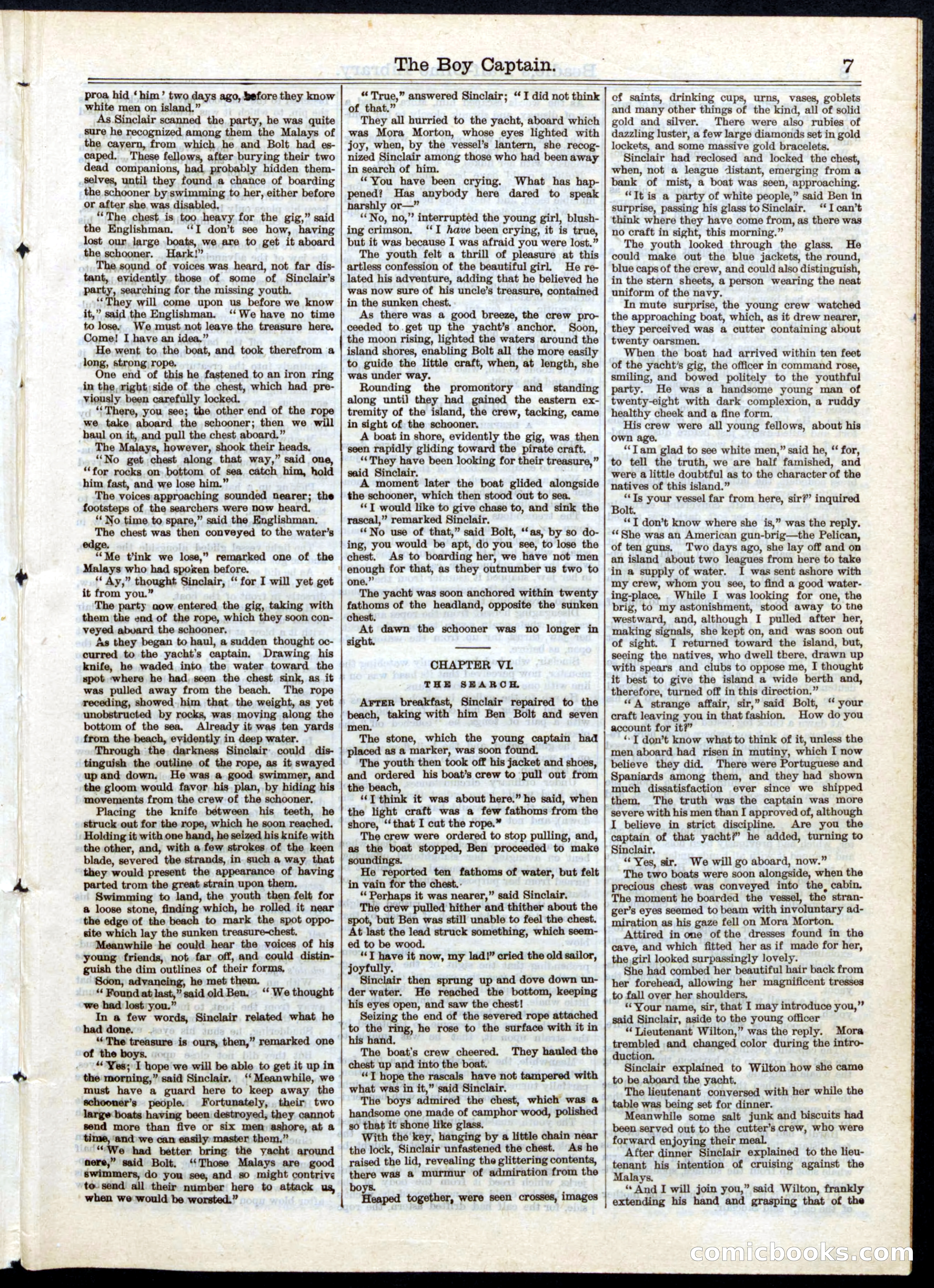 Beadle's Half Dime Library, No. 25 — page 7 of 20