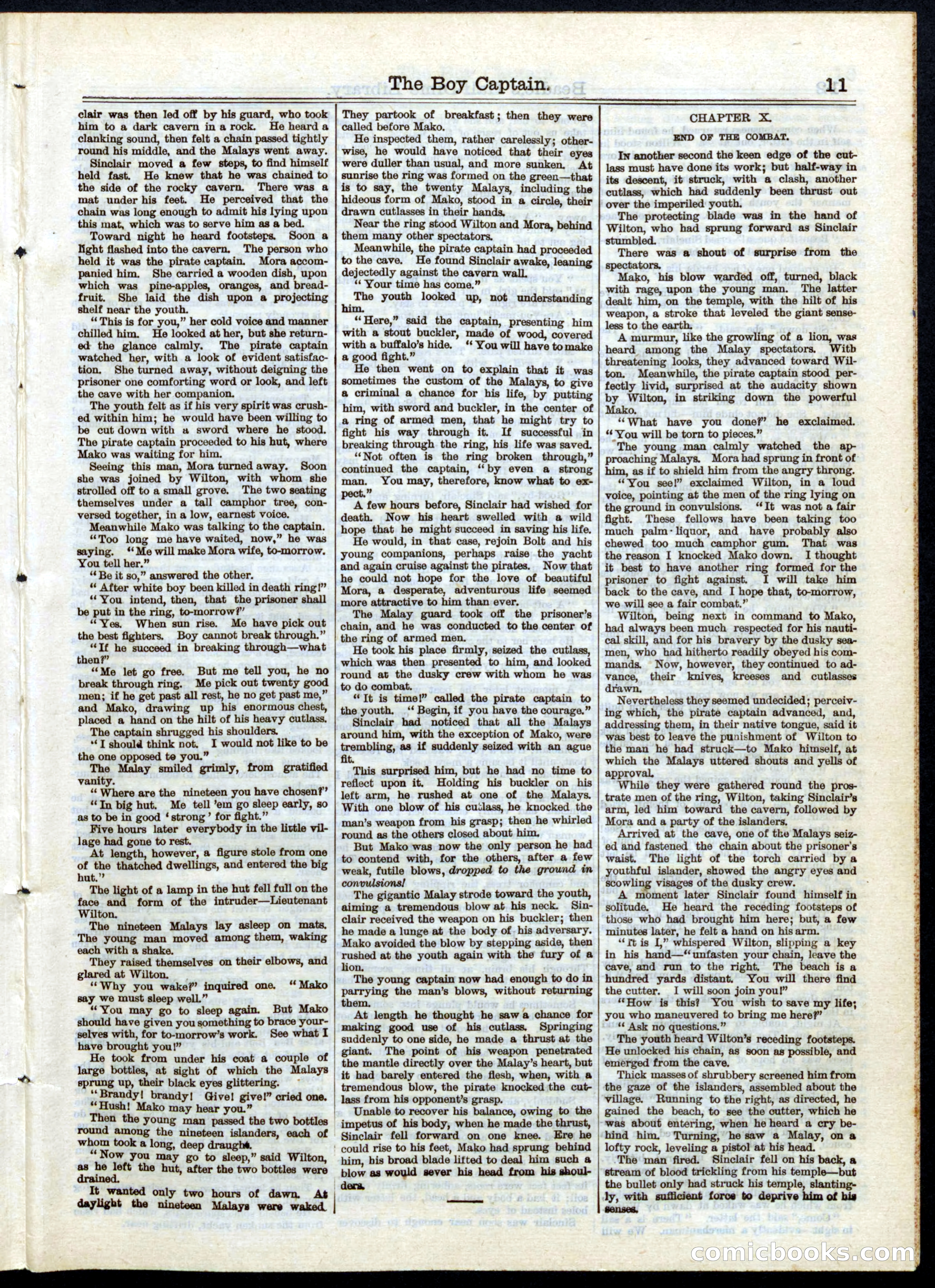 Beadle's Half Dime Library, No. 25 — page 11 of 20