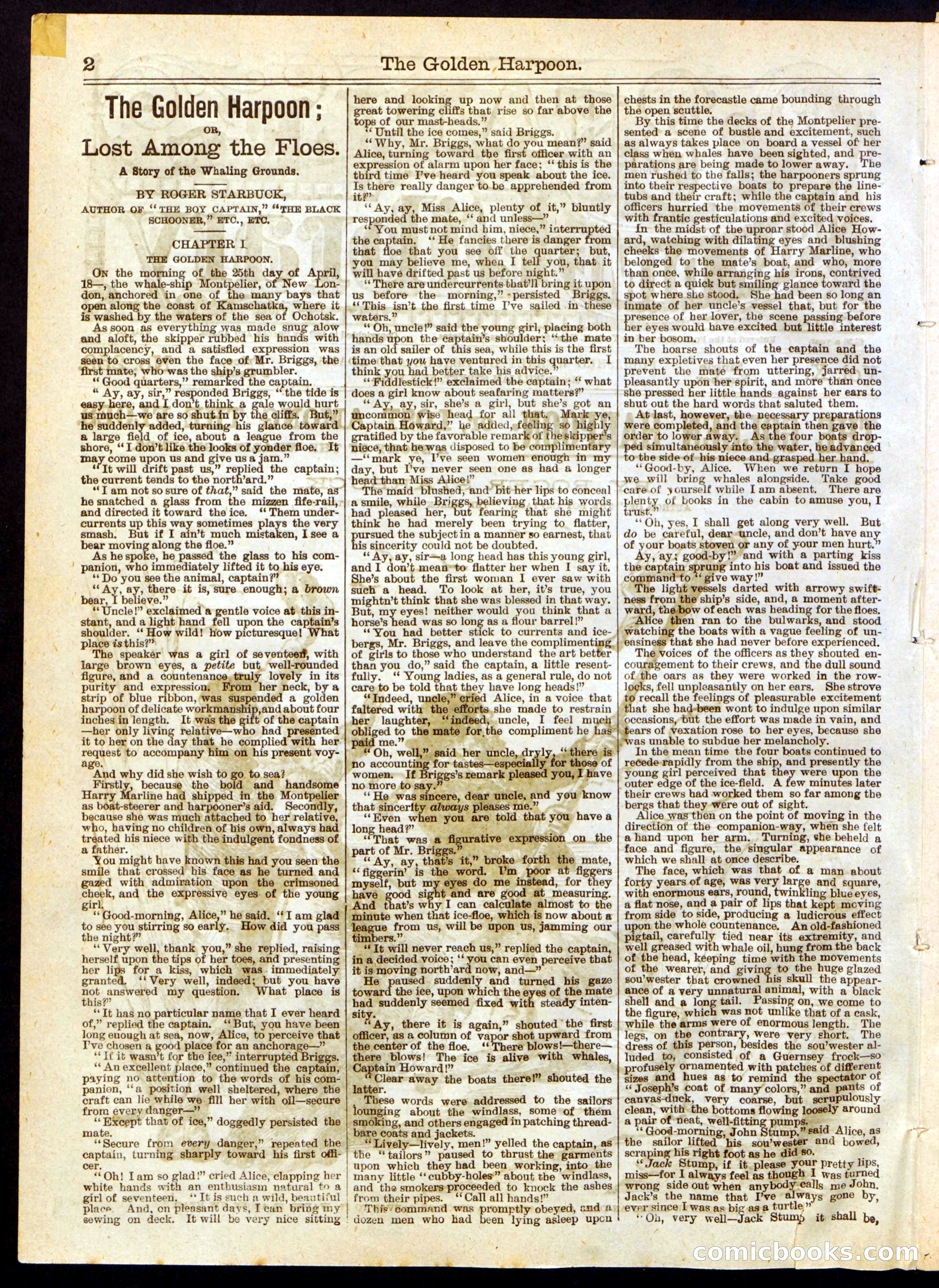 Beadle's Half Dime Library No. 359 — page 2 of 16