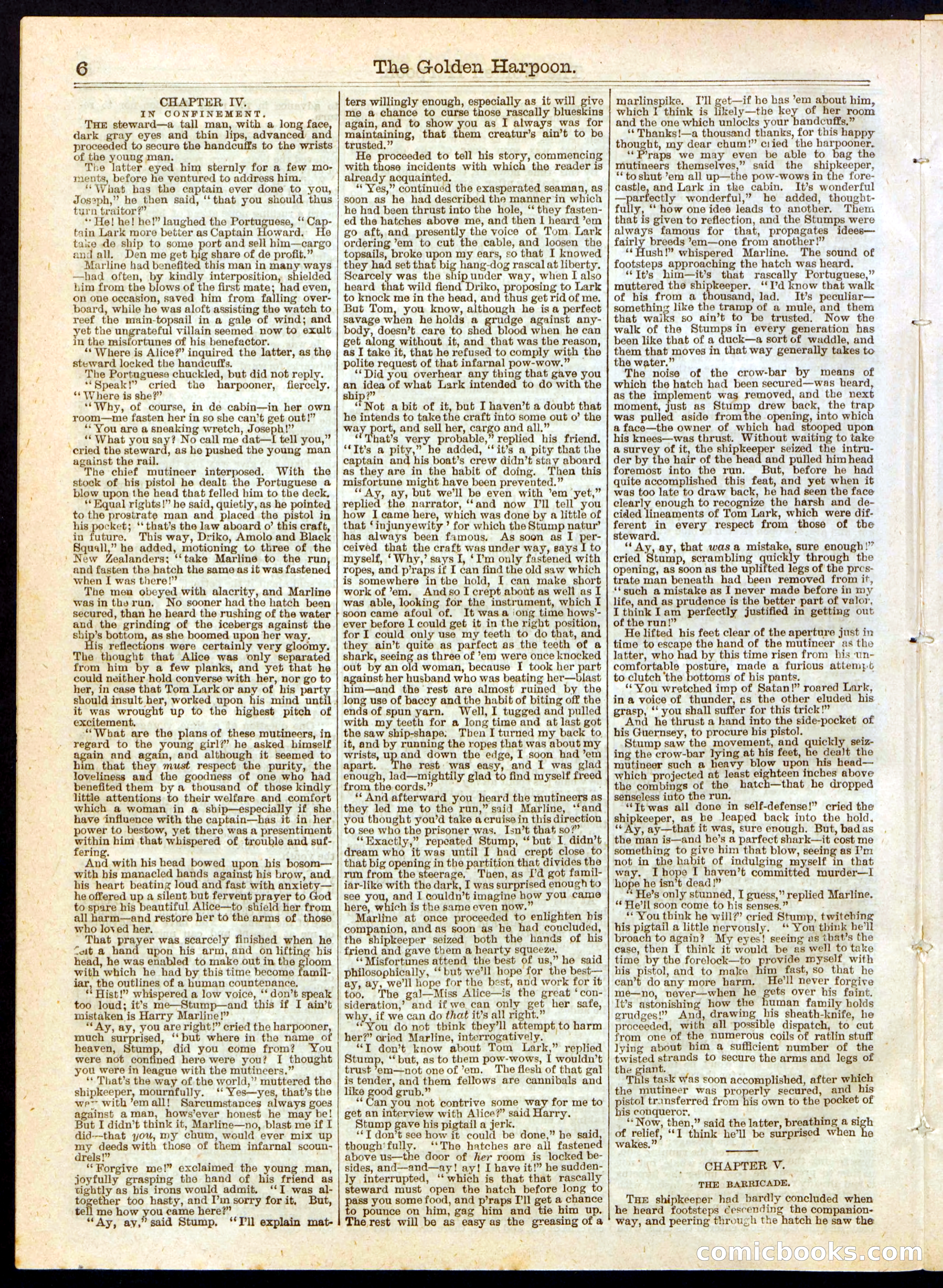 Beadle's Half Dime Library No. 359 — page 6 of 16