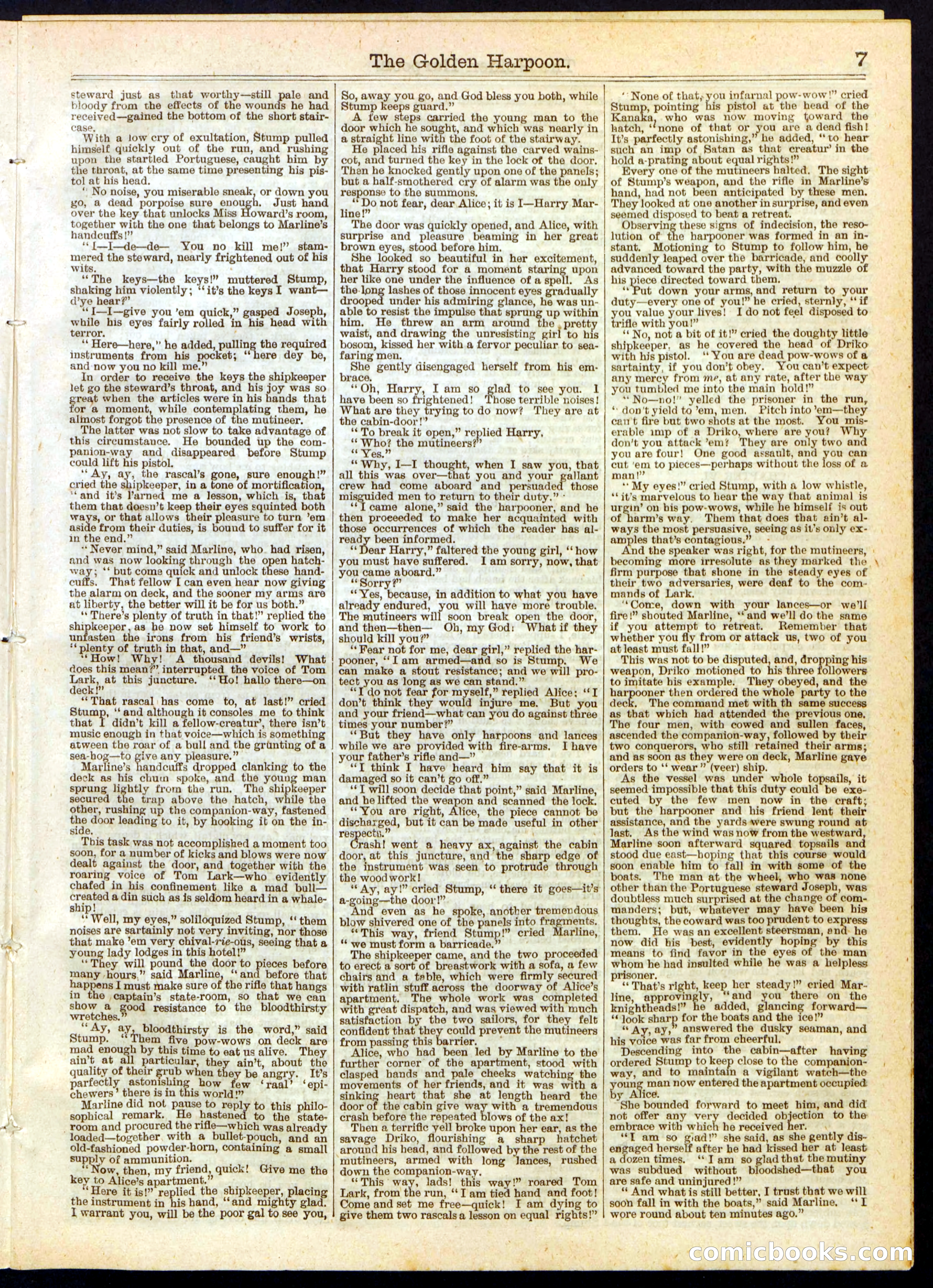 Beadle's Half Dime Library No. 359 — page 7 of 16