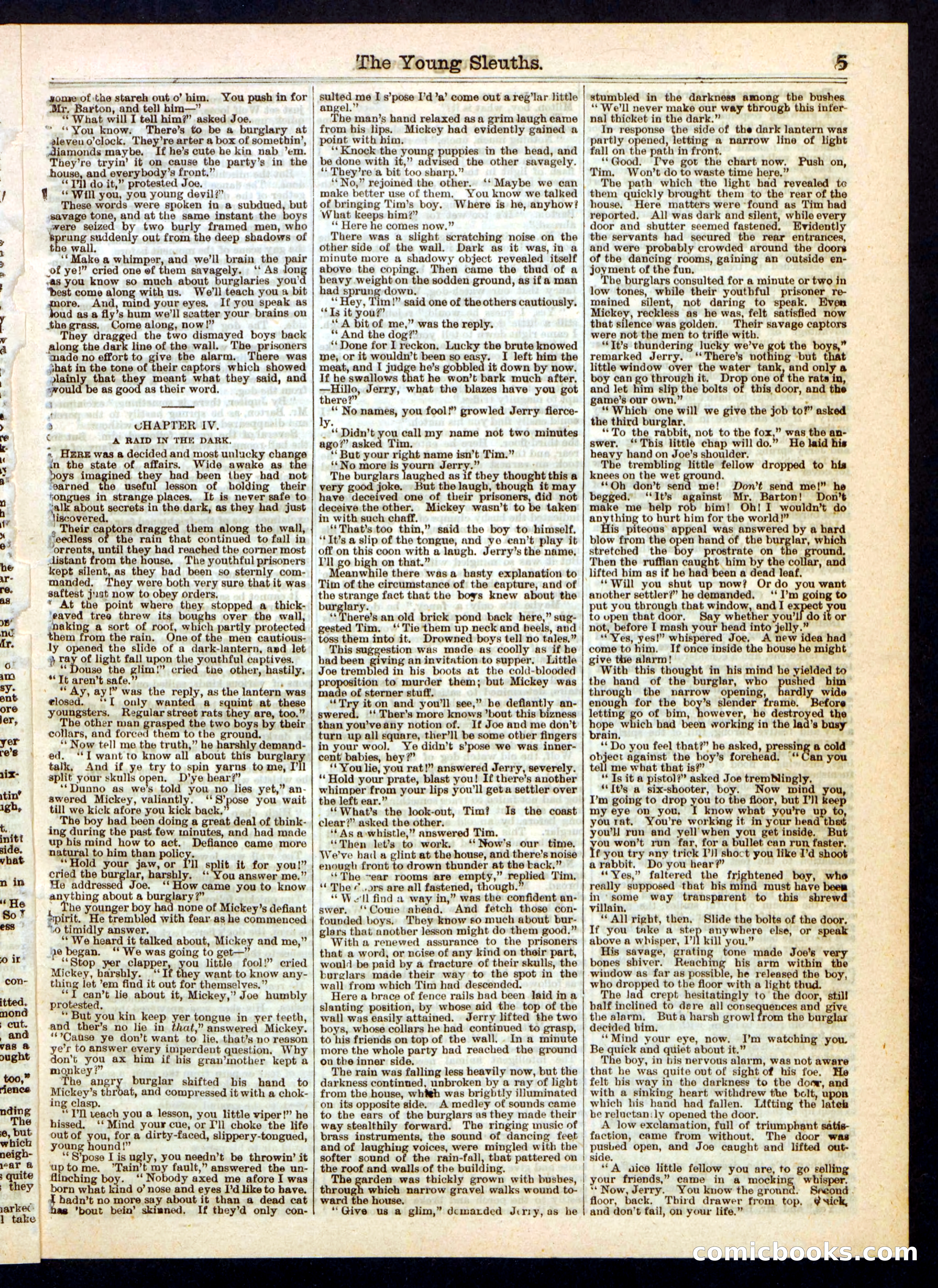 Beadle's Half Dime Library, No. 262 — page 5 of 16