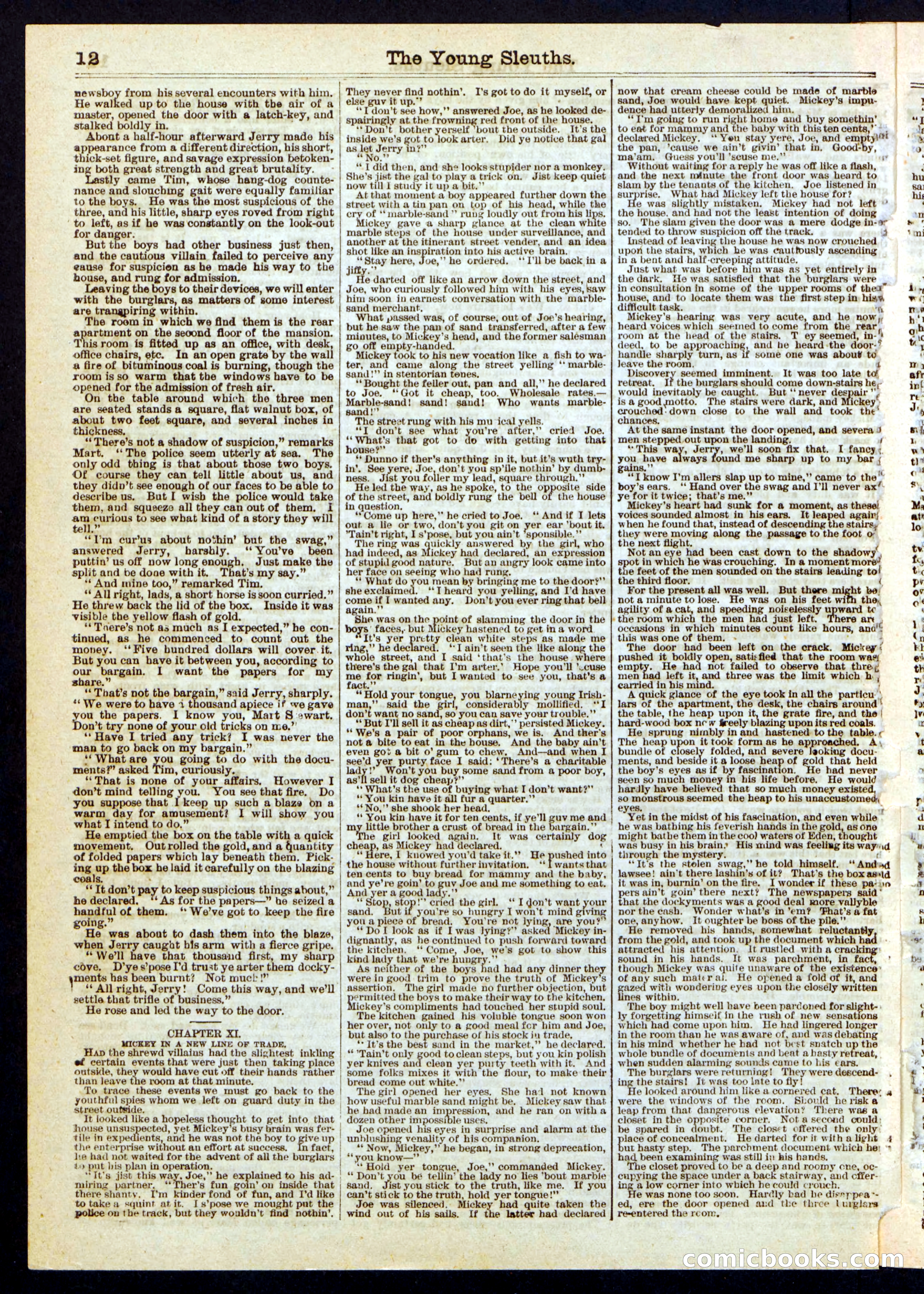 Beadle's Half Dime Library, No. 262 — page 12 of 16