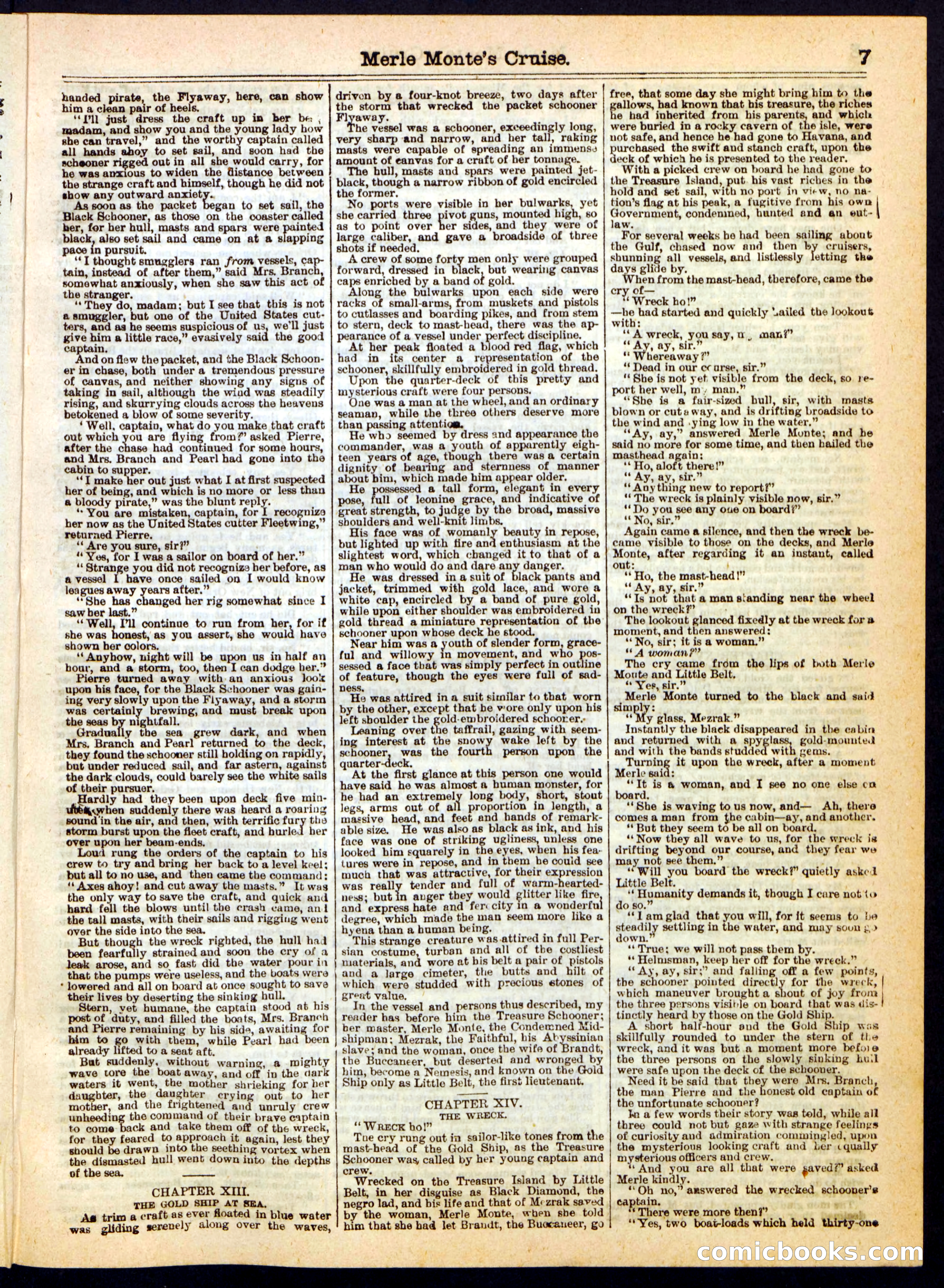 Beadle's Half Dime Library No. 276 — page 7 of 16