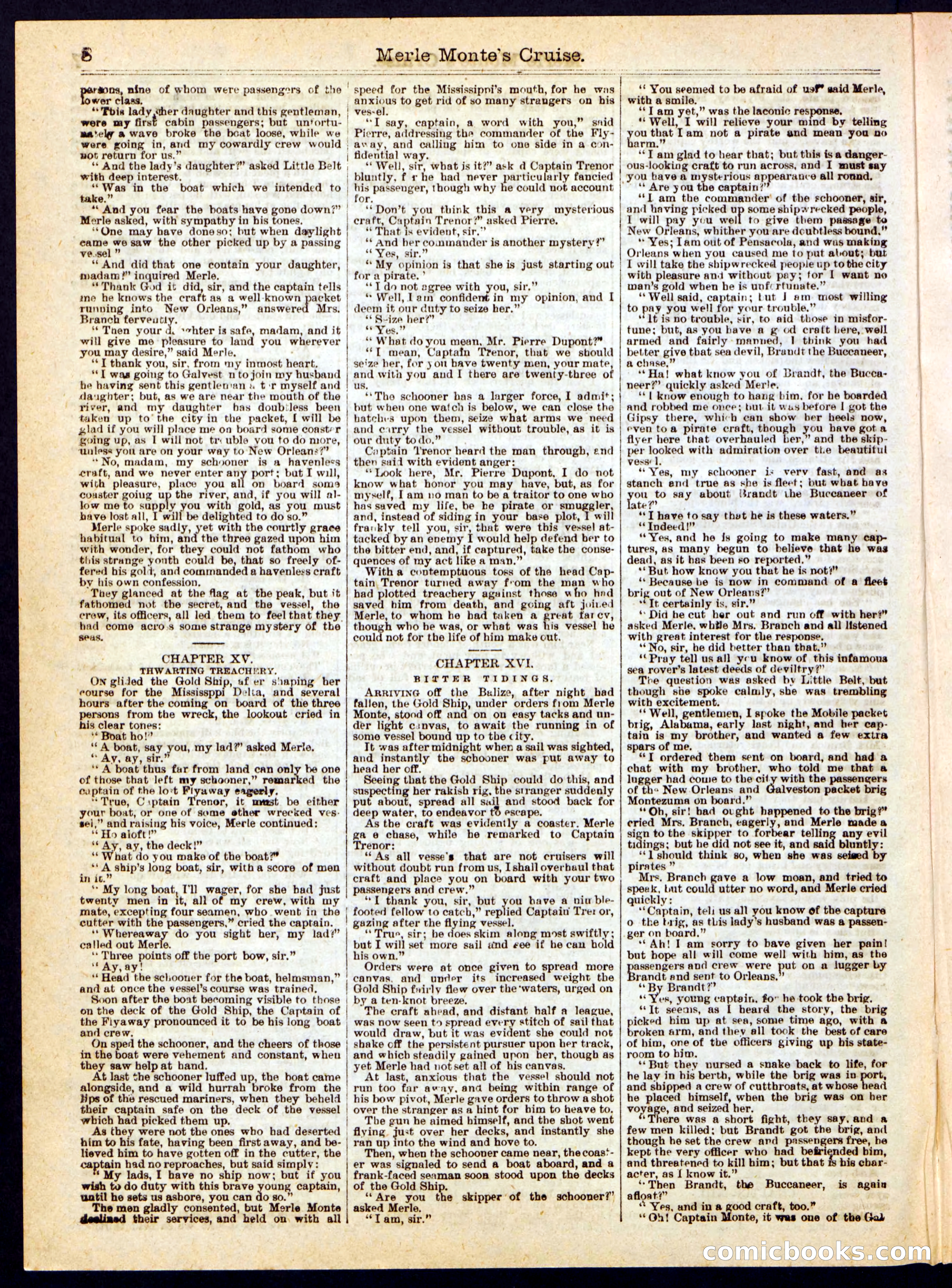 Beadle's Half Dime Library No. 276 — page 8 of 16