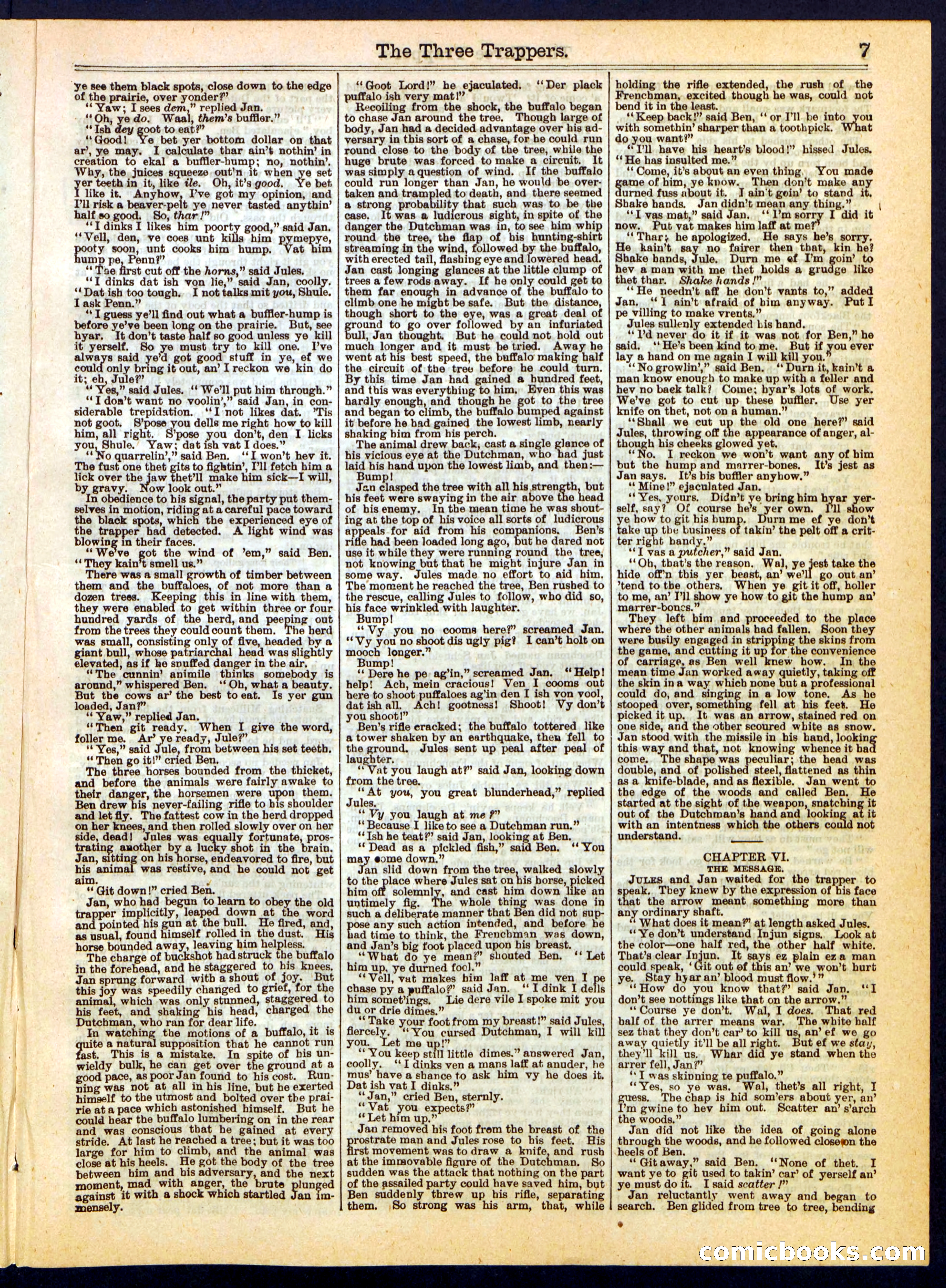 Beadle's Half Dime Library No. 278 — page 7 of 16
