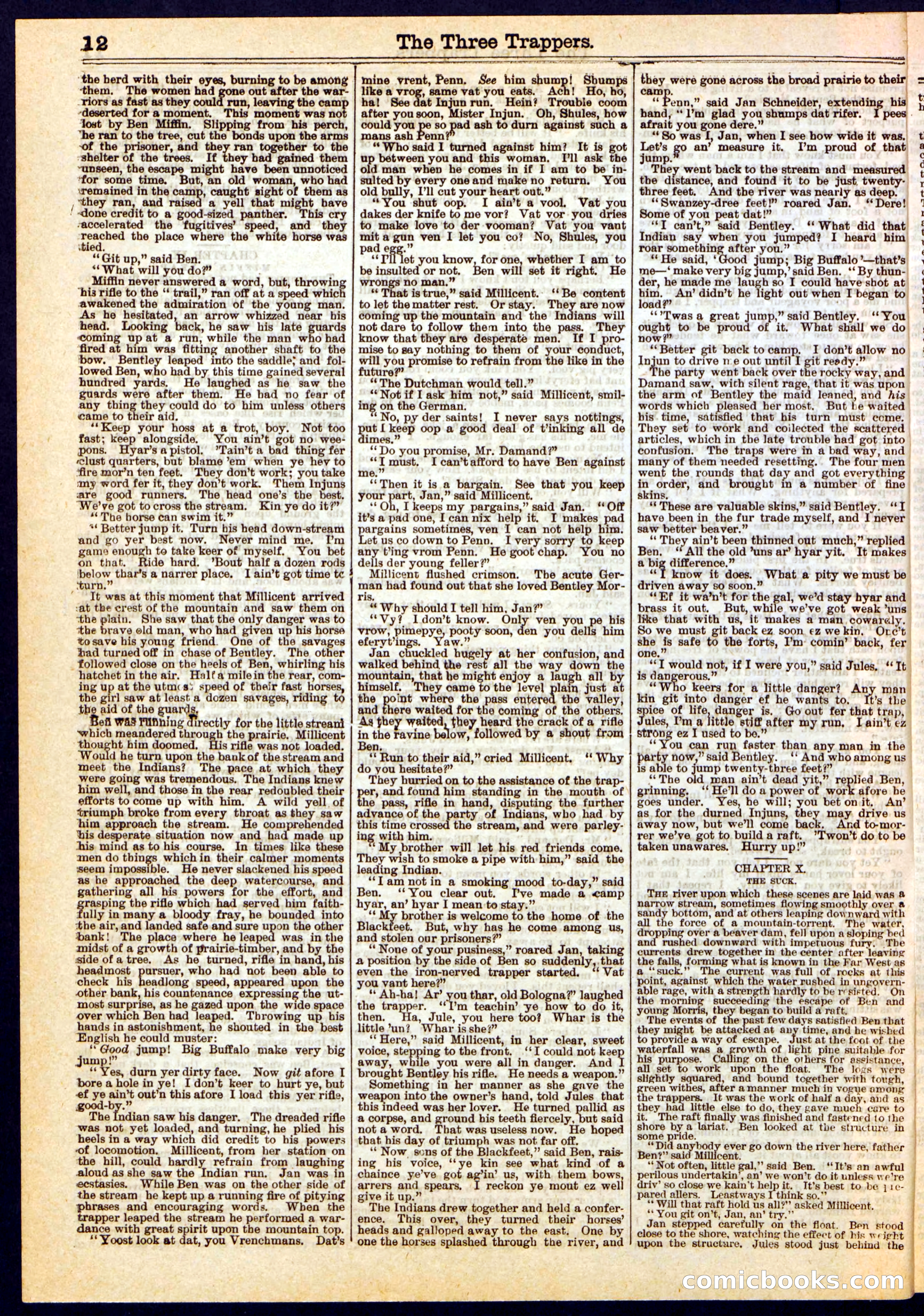 Beadle's Half Dime Library No. 278 — page 12 of 16